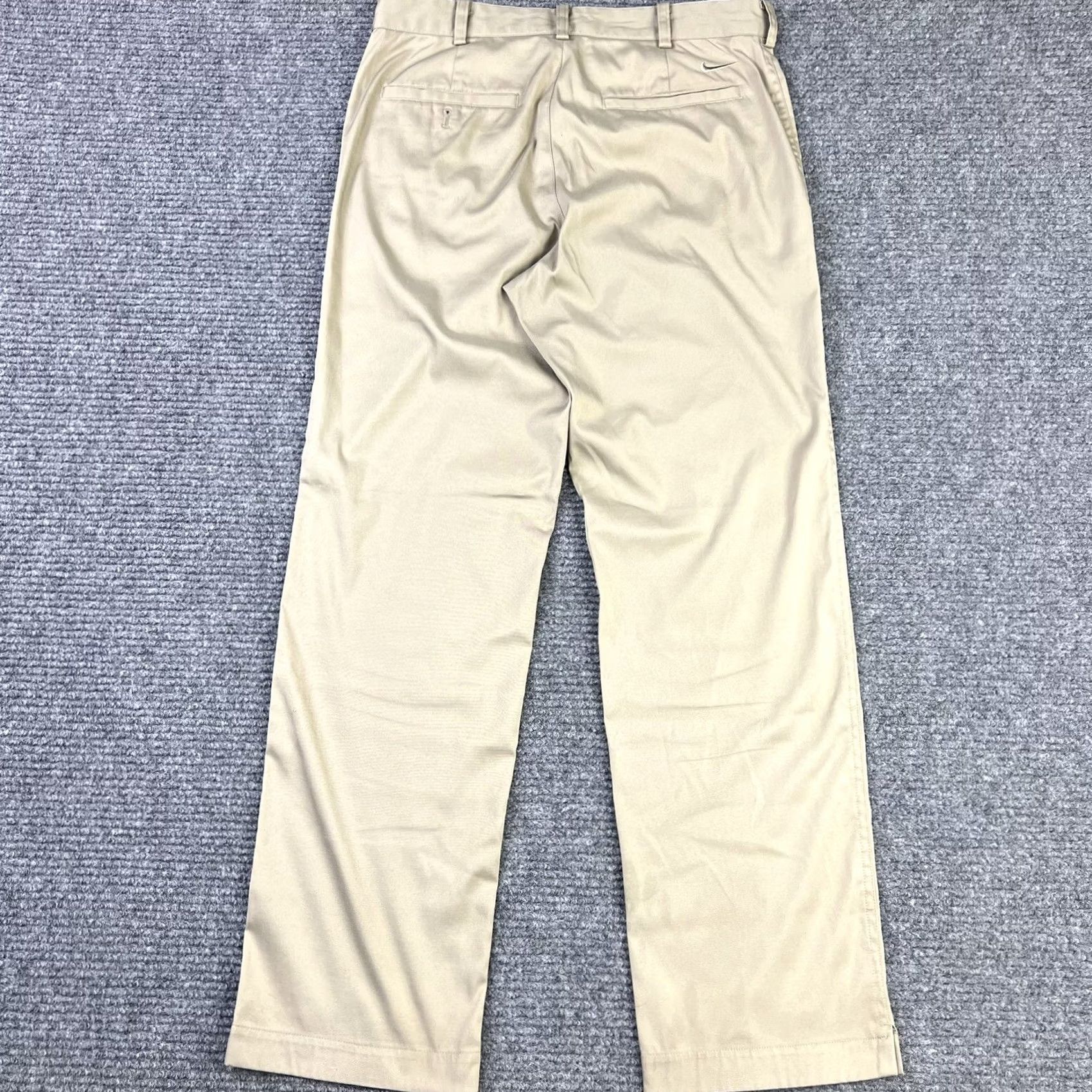 Nike Nike Golf Dri-Fit Tour Performance Khaki Mens Pants 30x30 Chino Style Regular Straight Front Pockets Logo Size US 30 / EU 46 - 3 Thumbnail