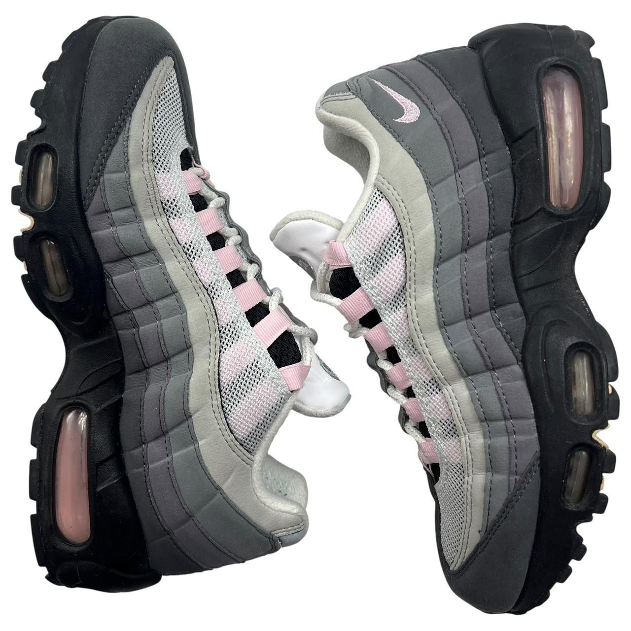 Nike Nike Air Max 95 OG Pink Foam Gunsmoke - Size US 5 / EU 37.5 Size US 5 / EU 37 - 4 Thumbnail