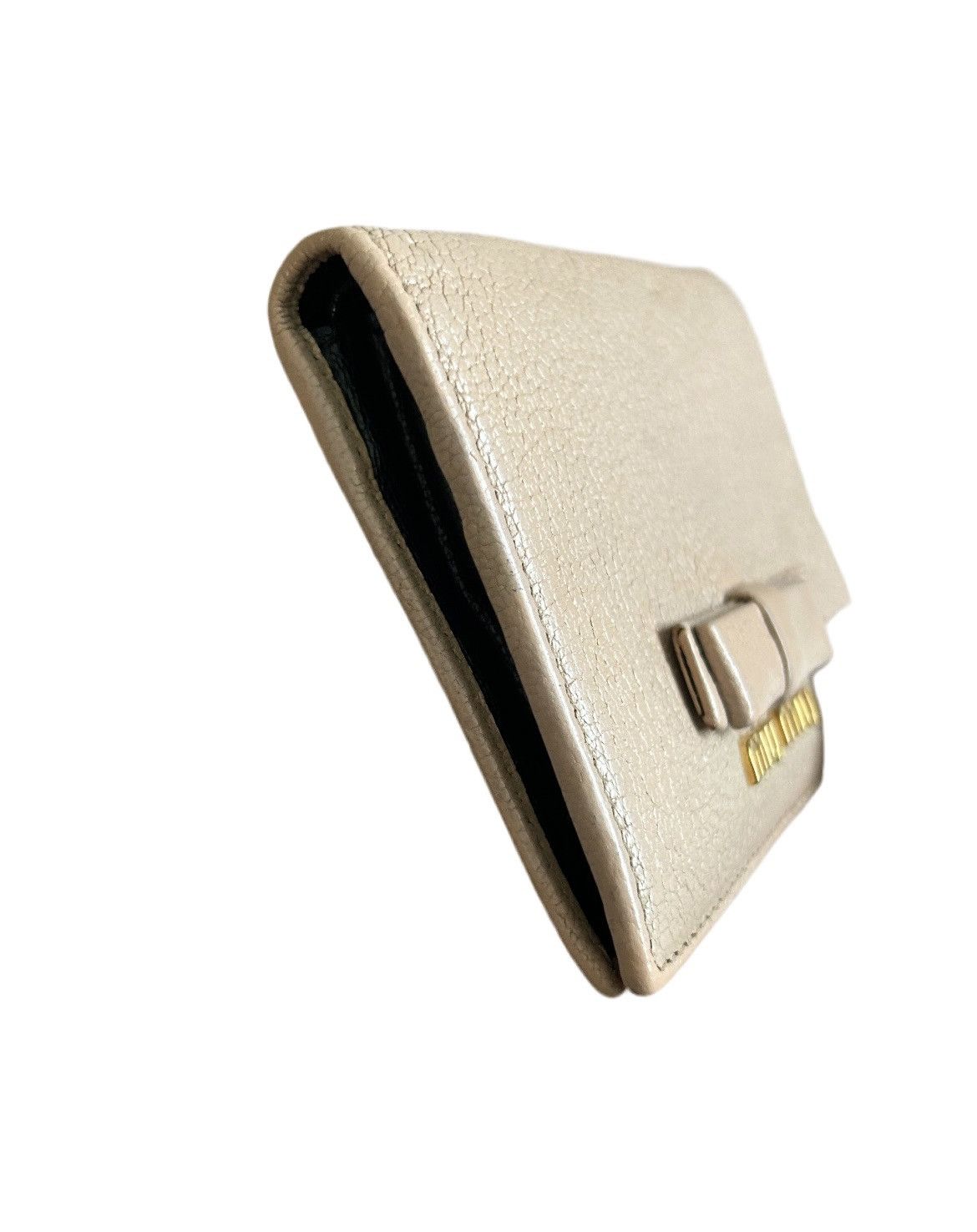 Miu Miu Miu Miu Leather Bifold Wallet Size ONE SIZE - 7 Thumbnail