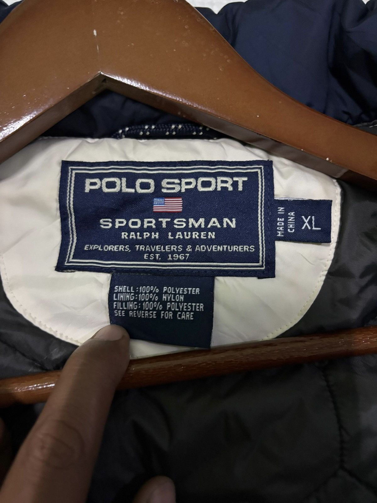 Polo Ralph Lauren × Vintage Vtg 90's Polo Sport Ralph Lauren Jacket 90’s Style Size US XL / EU 56 / 4 - 13 Thumbnail