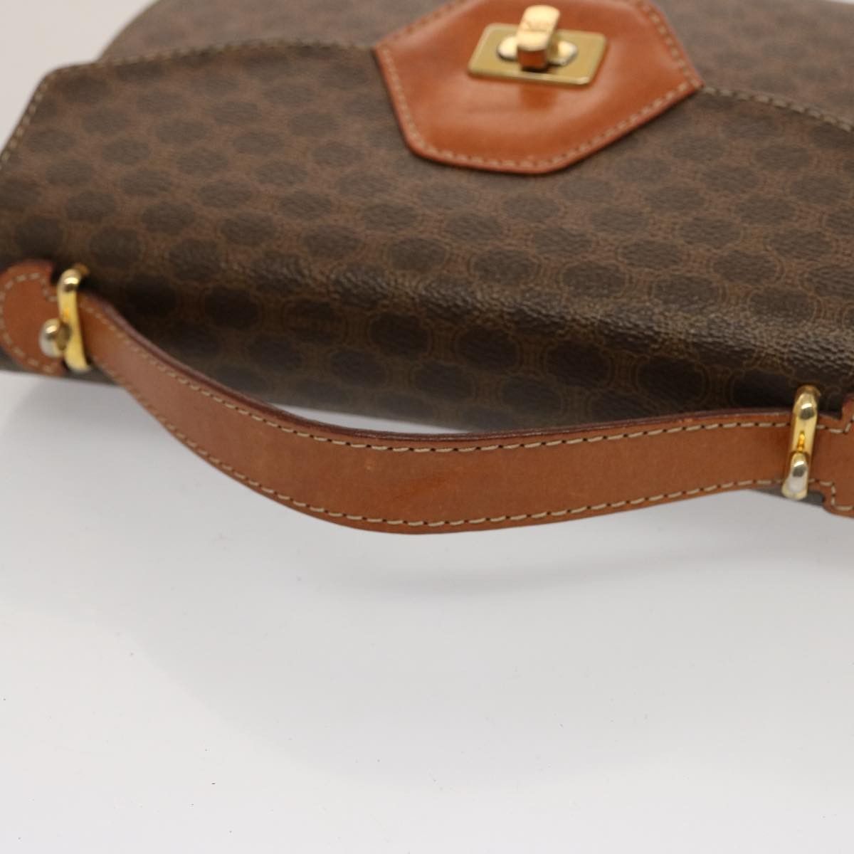 Celine CELINE Macadam Canvas Hand Bag Pvc Brown Size ONE SIZE - 7 Thumbnail