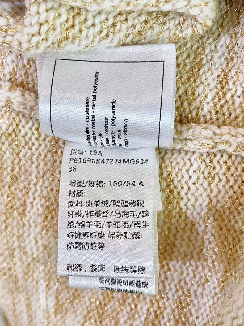 Chanel Chanel 19A Egypt Series Cashmere Cloak Sweater Size XS / US 0-2 / IT 36-38 - 9 Thumbnail