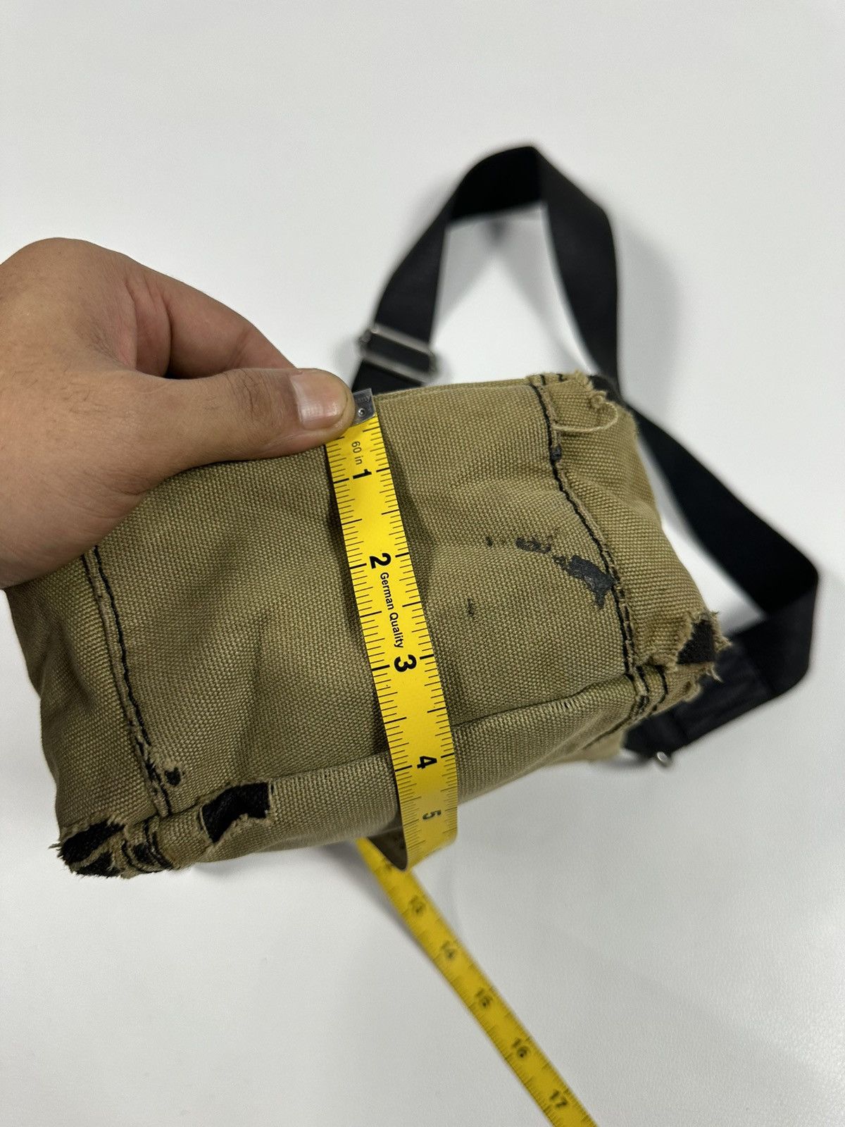 Diesel Vintage Diesel red Line Slevedge Distressed Crossbody Bag Size ONE SIZE - 20 Thumbnail