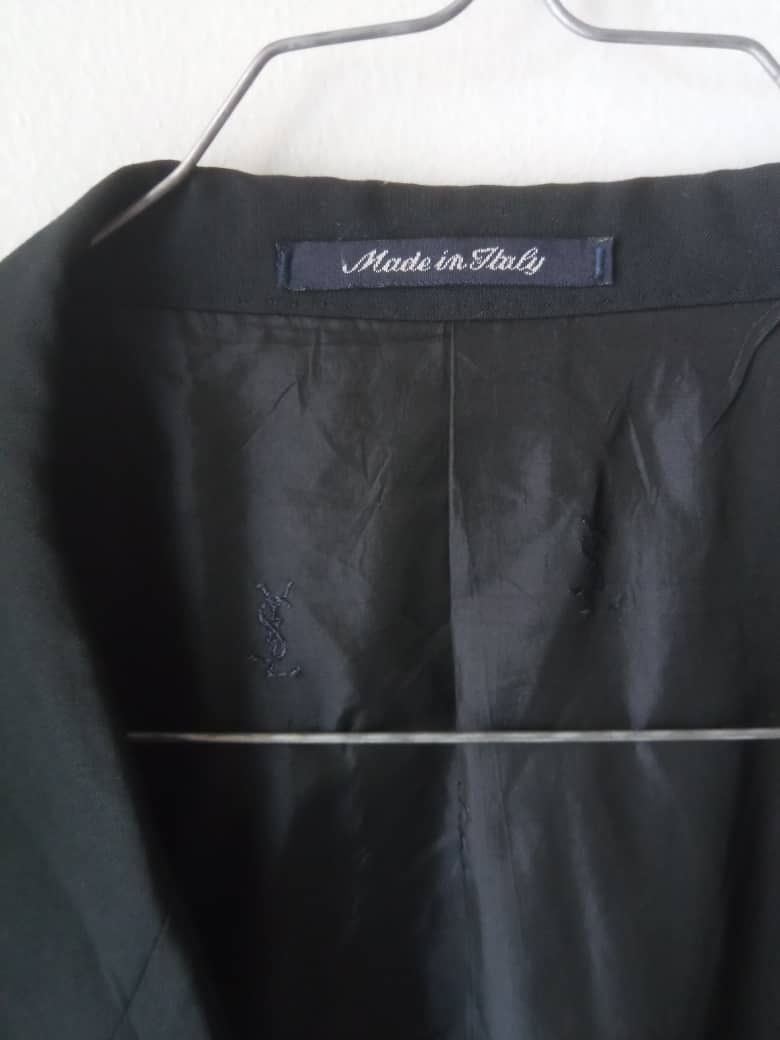 Vintage × Yves Saint Laurent Yves Saint Laurent YSL Vintage Blazer Size 54R - 3 Thumbnail