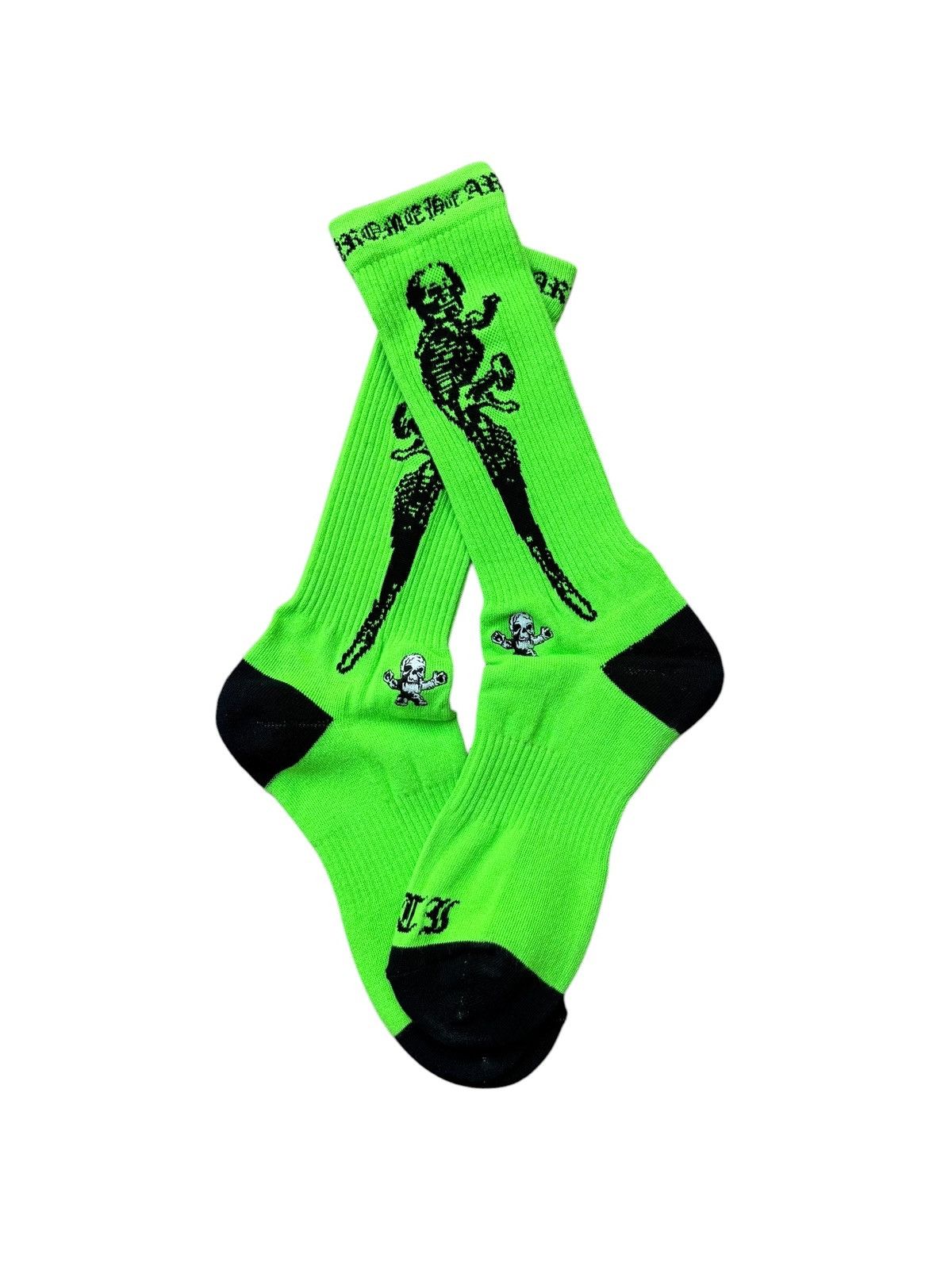 Chrome Hearts Chrome Heart Foti Socks Size ONE SIZE - 3 Thumbnail