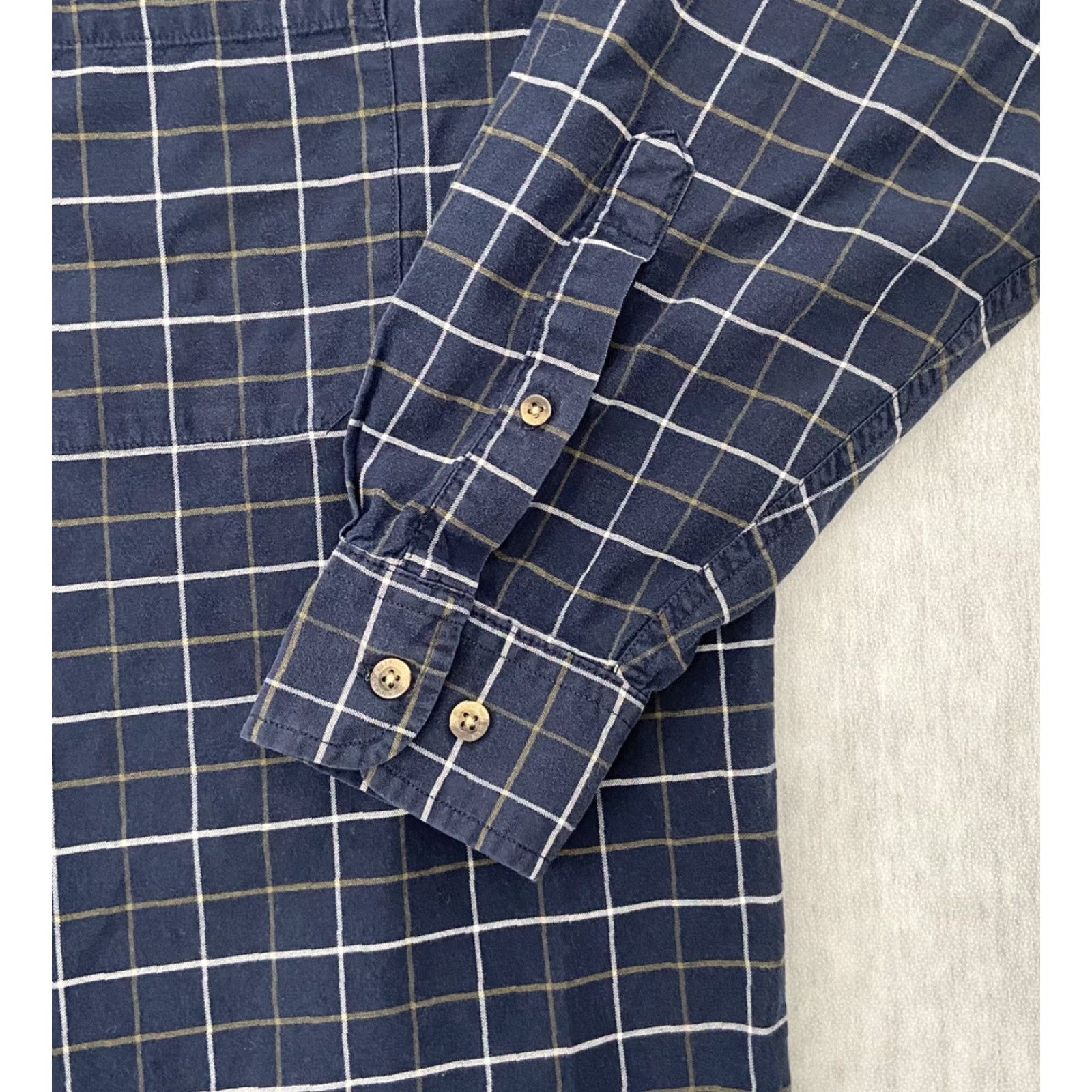 Pendleton Pendleton Shirt Adult Large Blue Check Long Sleeve Button Up Pocket Cotton Men L Vintage Size US L / EU 52-54 / 3 - 4 Thumbnail