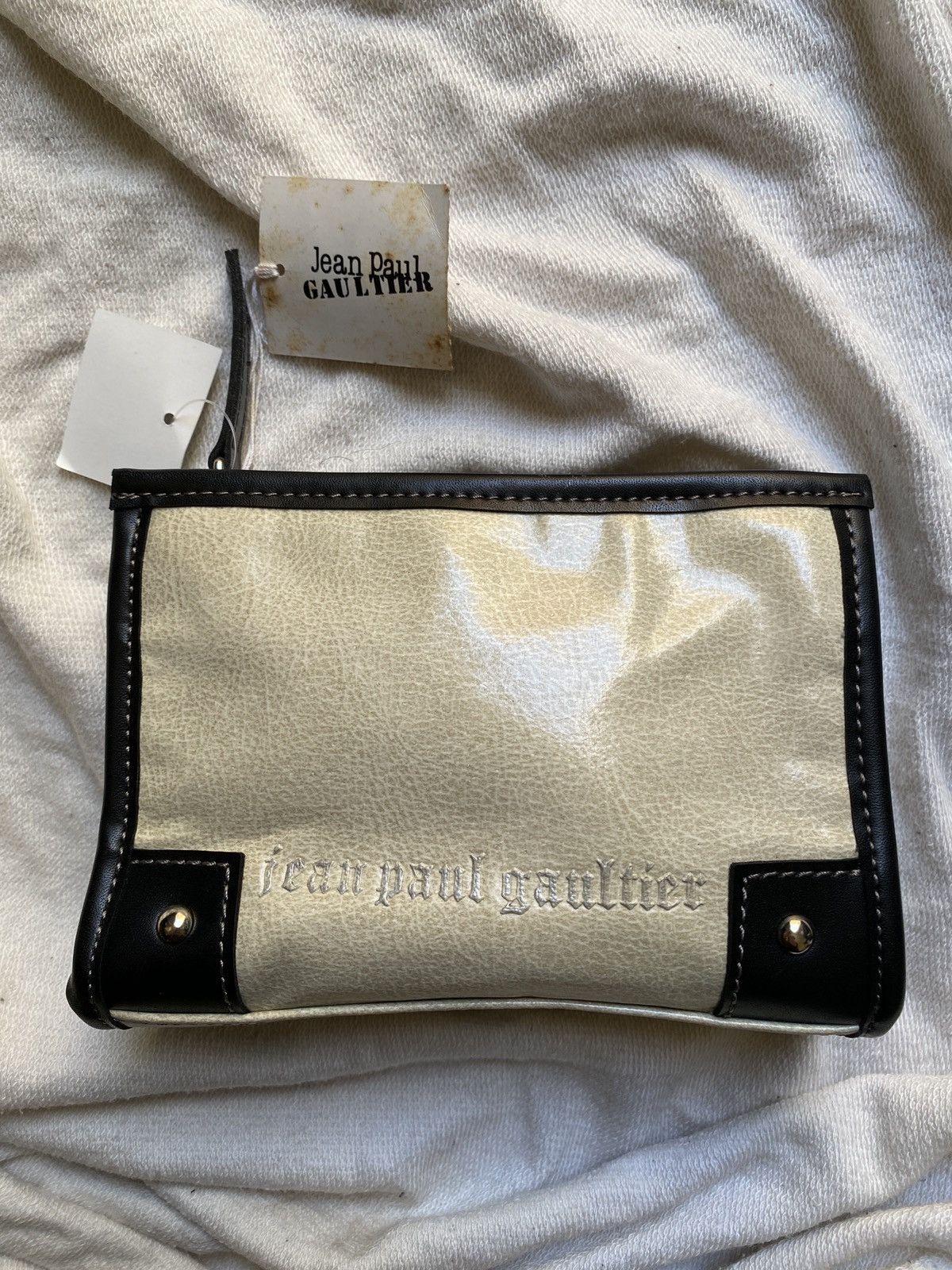 Jean Paul Gaultier Jean Paul Gaultier bi-material archive purse Size ONE SIZE - 1 Thumbnail