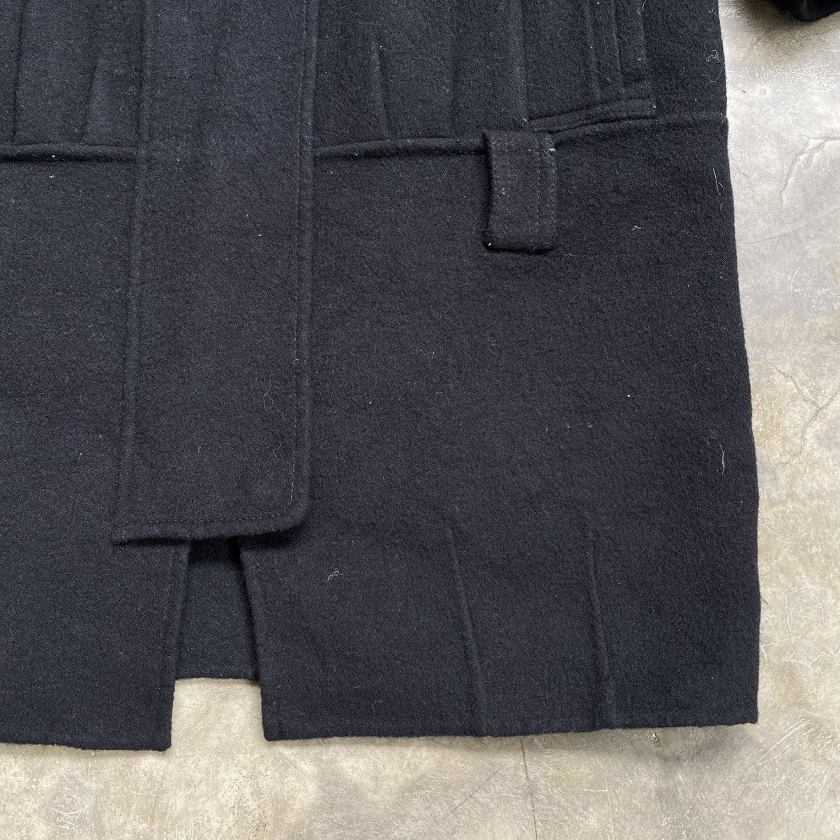Japanese Brand 2000s Eryn Wool Coat Wide Collar Clean Silhouette Size US M / EU 48-50 / 2 - 7 Thumbnail