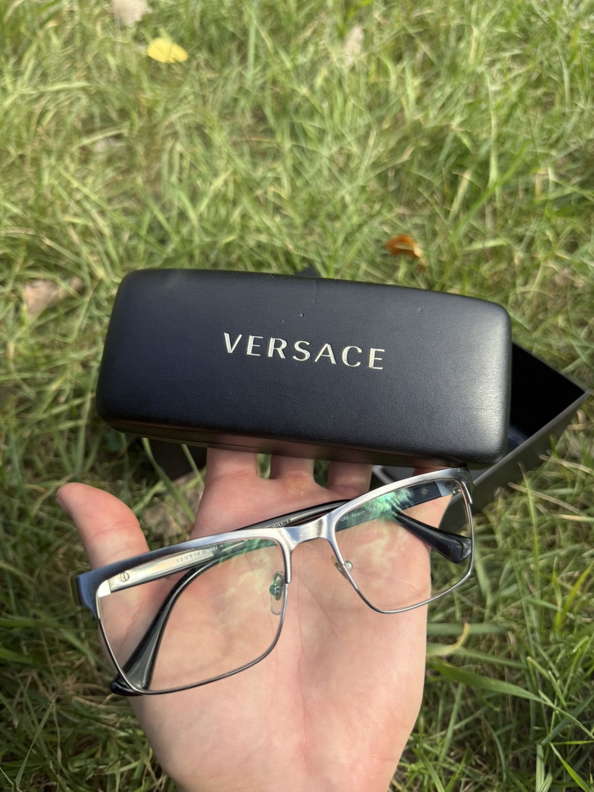 Versace new VERSACE eyeglasses black frame Size ONE SIZE - 4 Thumbnail