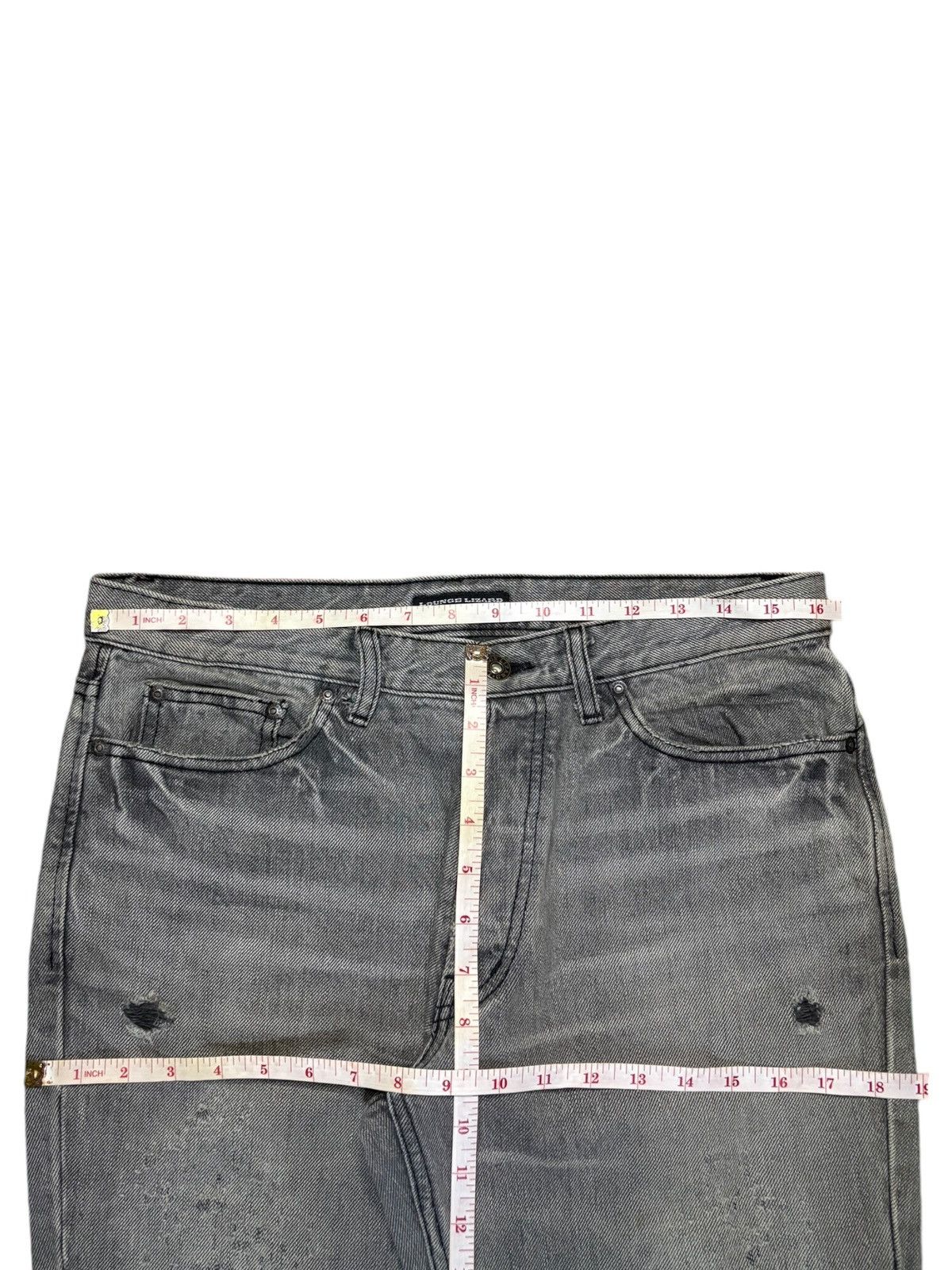 Japanese Brand Vintage Japanese Brand Faded Wash Distress Baggy Jeans Size US 33 - 11 Thumbnail