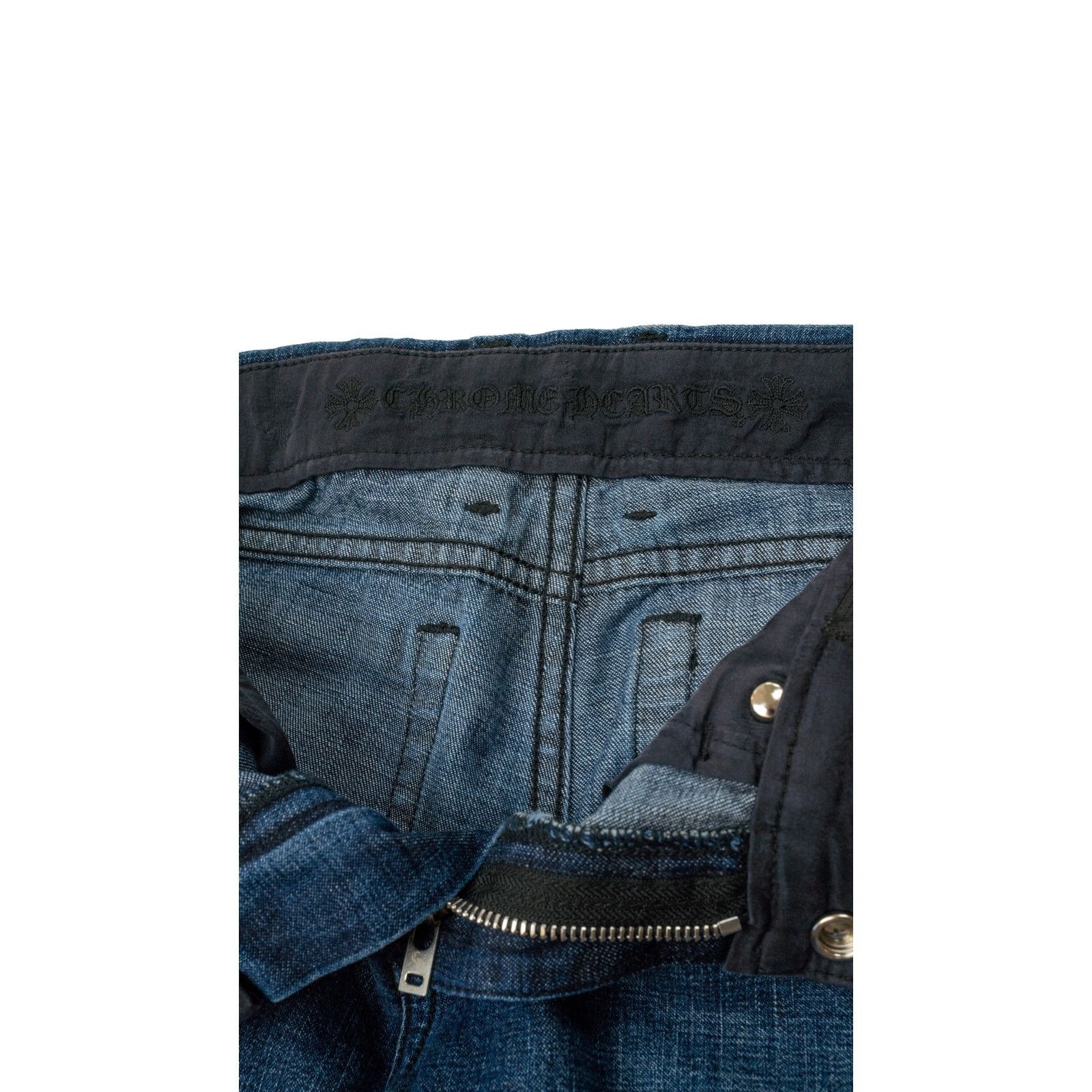 Chrome Hearts Kids Jeans With Pony Hair Size US 26 / EU 42 - 9 Thumbnail