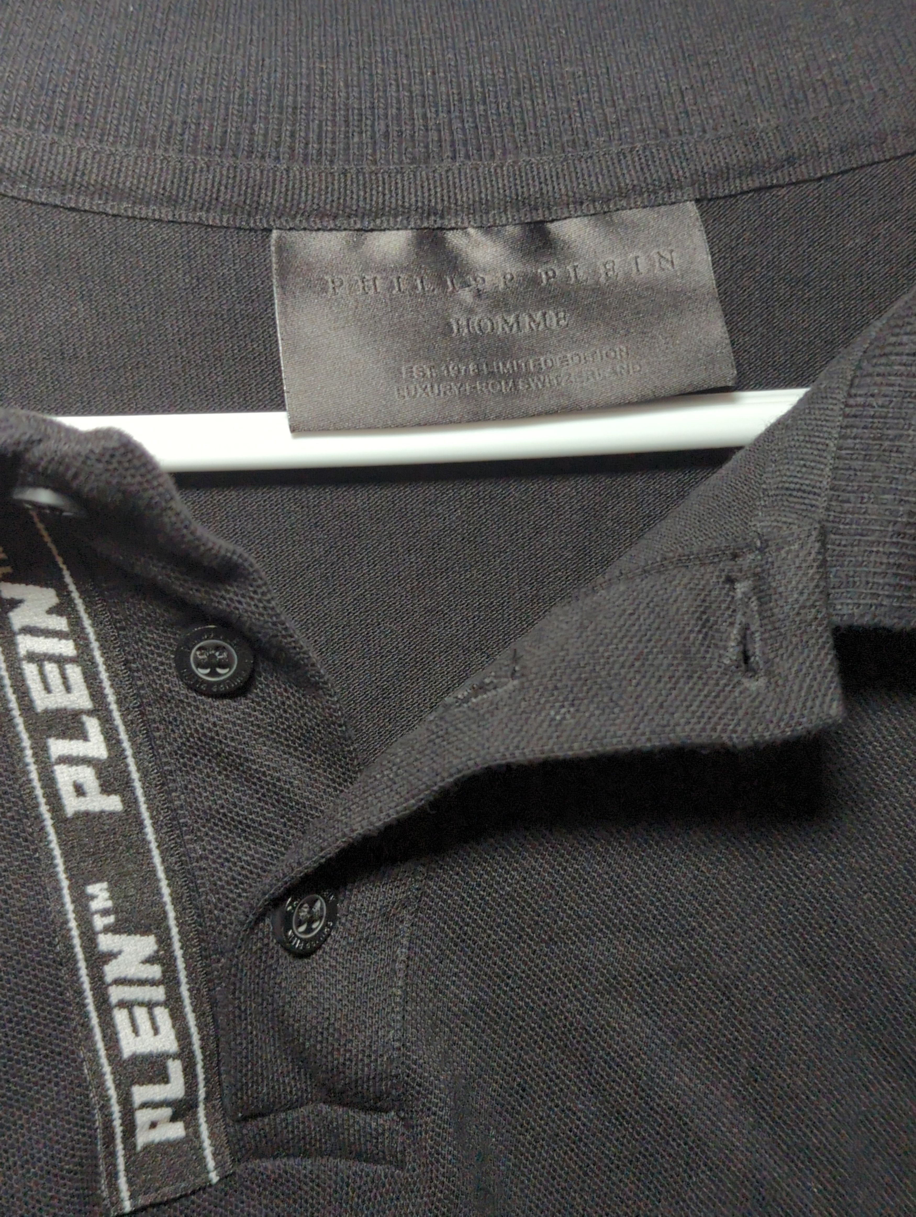 Philipp Plein Phillip Plein logo embroidered polo shirt long sleeve Size US L / EU 52-54 / 3 - 2 Thumbnail