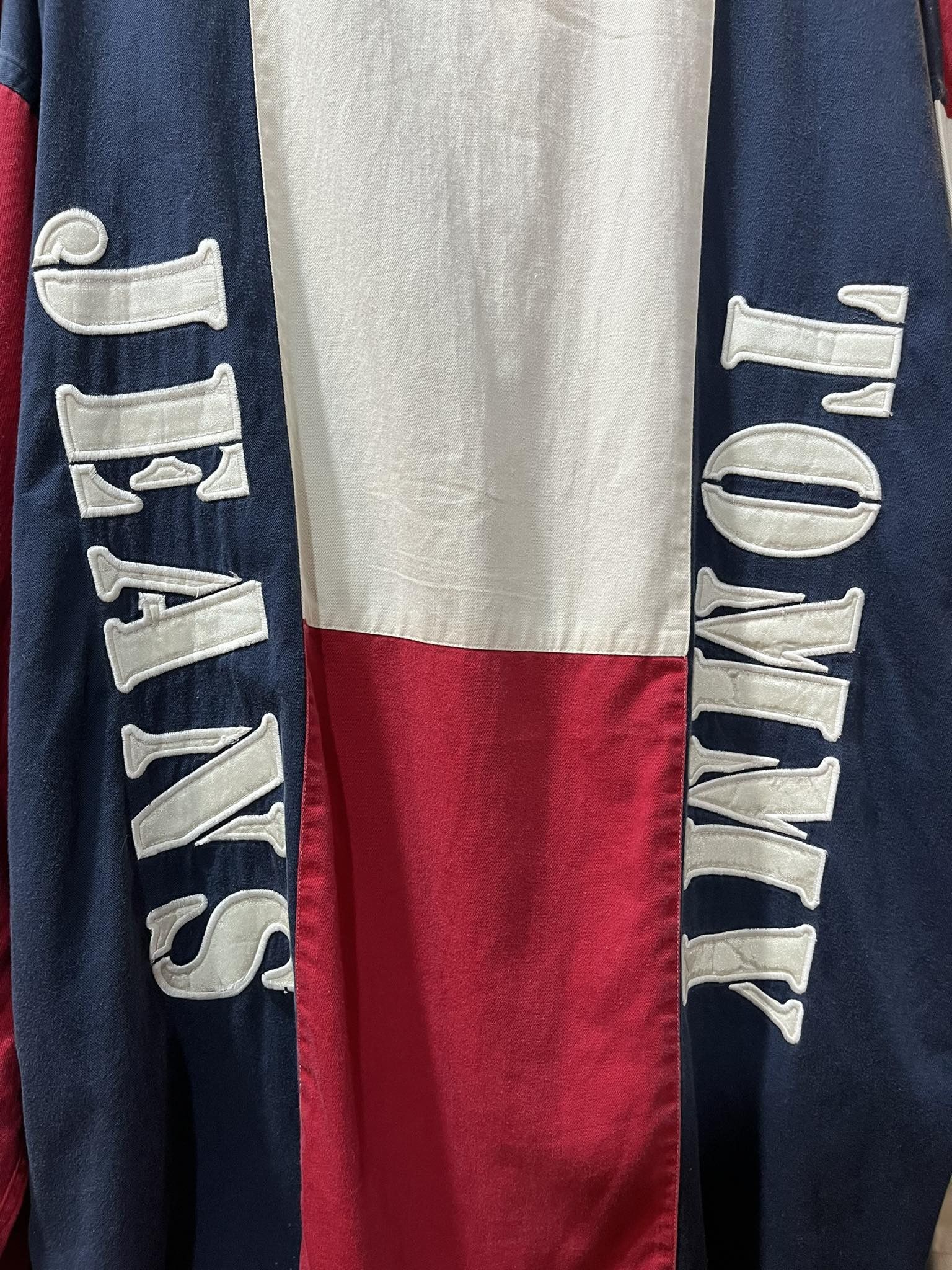 Tommy Hilfiger Rare! Tommy Jeans USA Mega Flag Shirt 90s Size US XL / EU 56 / 4 - 4 Thumbnail