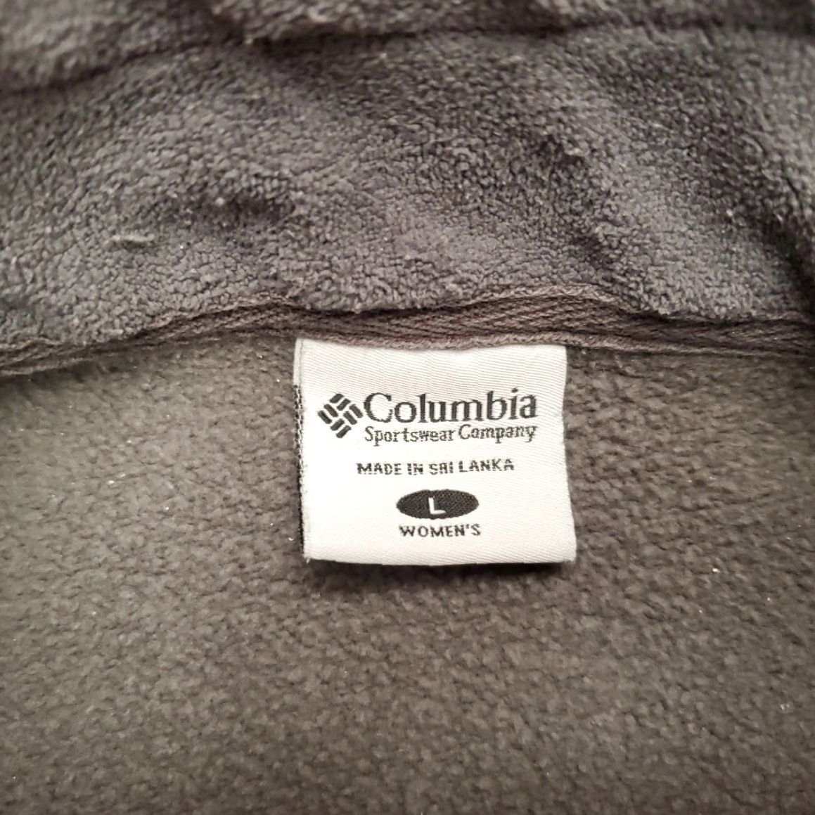 Vintage VINTAGE Columbia Jacket Womens L Gray Full Zip Fleece Casual Hike Camp outdoor Gorp Size L / US 10 / IT 46 - 5 Thumbnail