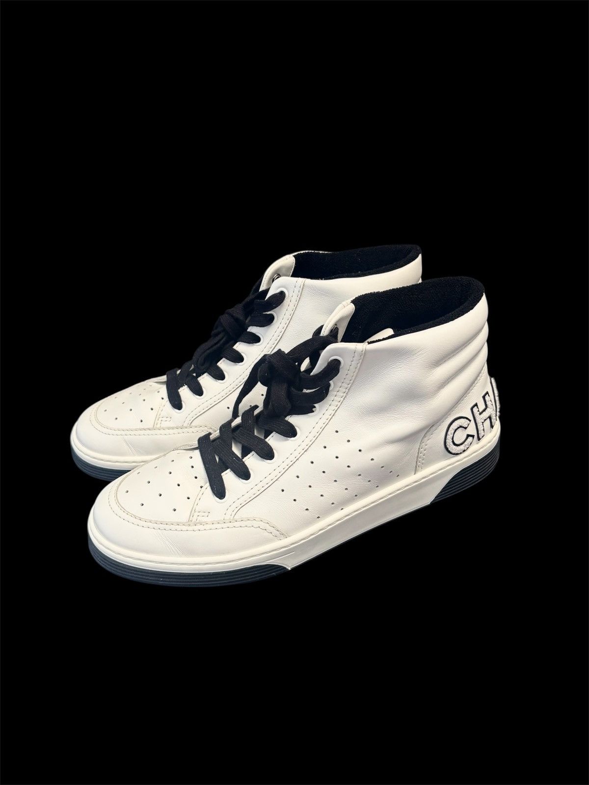 Chanel Hi Top Sneakers