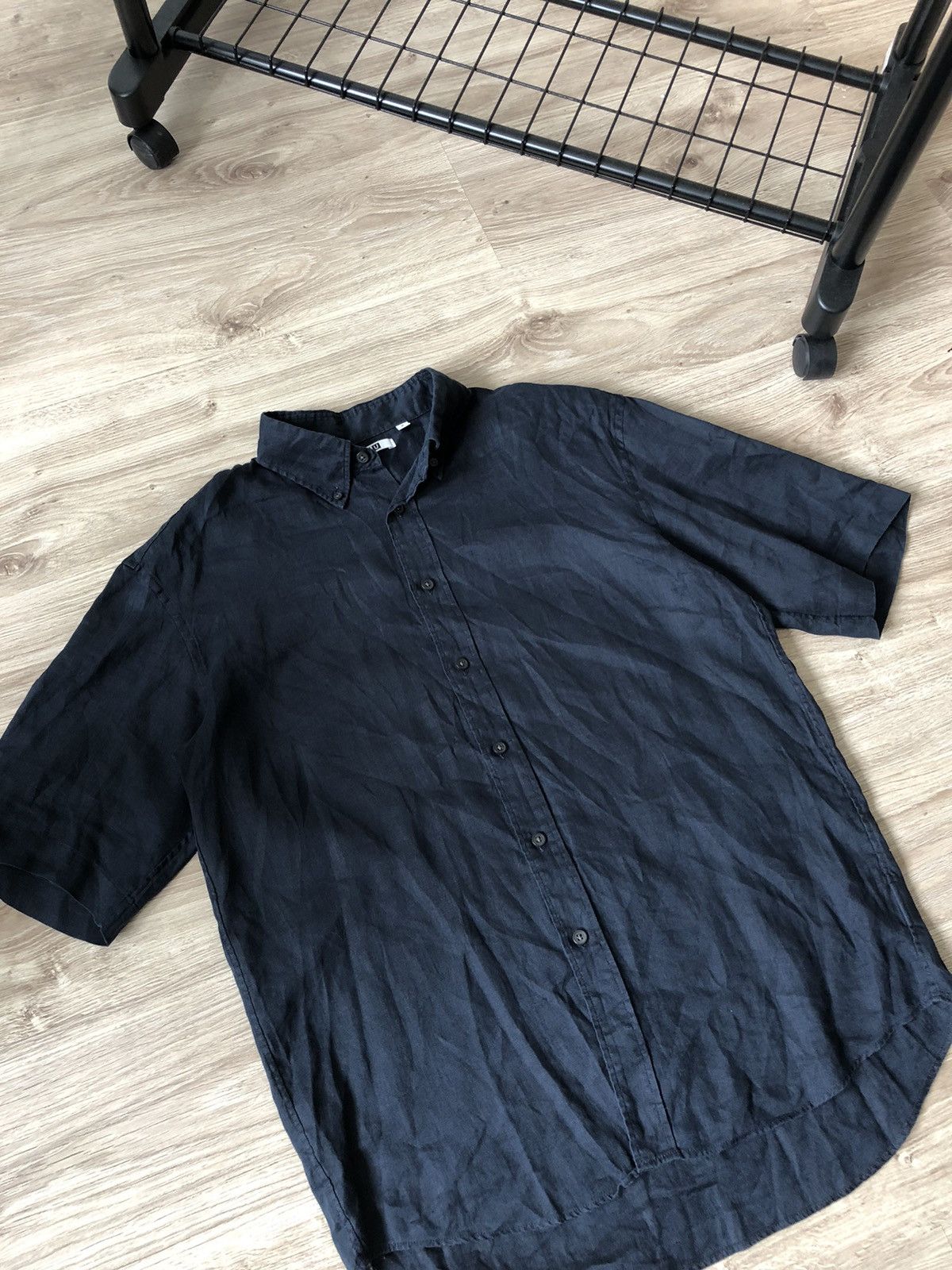 Lemaire × Uniqlo Lemaire x Uniqlo Linen Short Sleeve Shirt Size US M / EU 48-50 / 2 - 2 Thumbnail