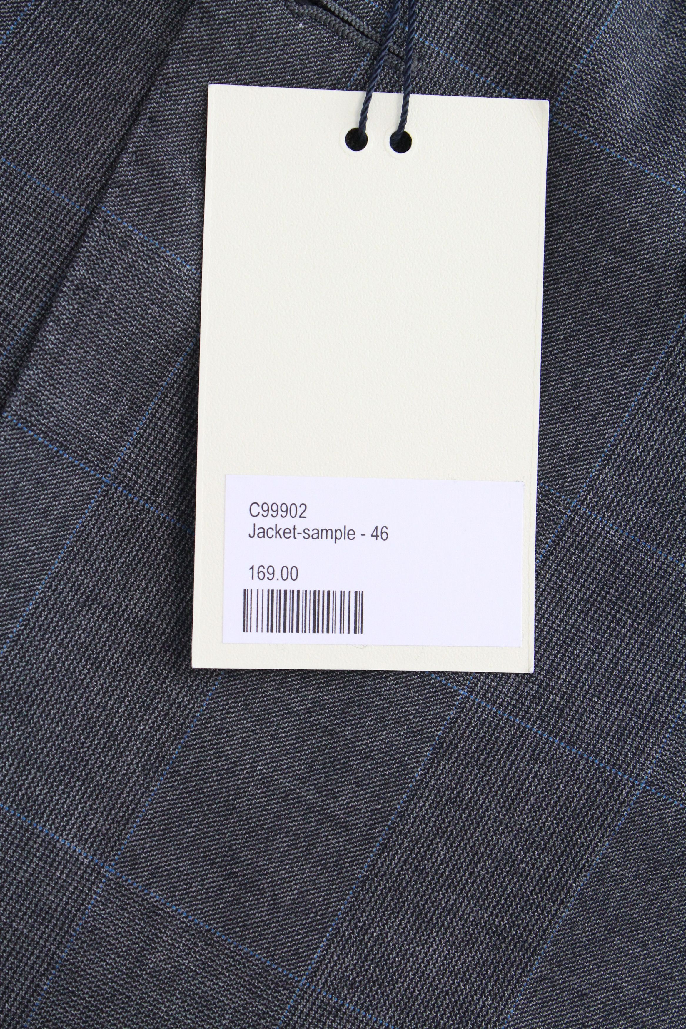 Suitsupply LAZIO UK36 Grey Wool Checked Blazer 61908 Size 36R - 6 Thumbnail