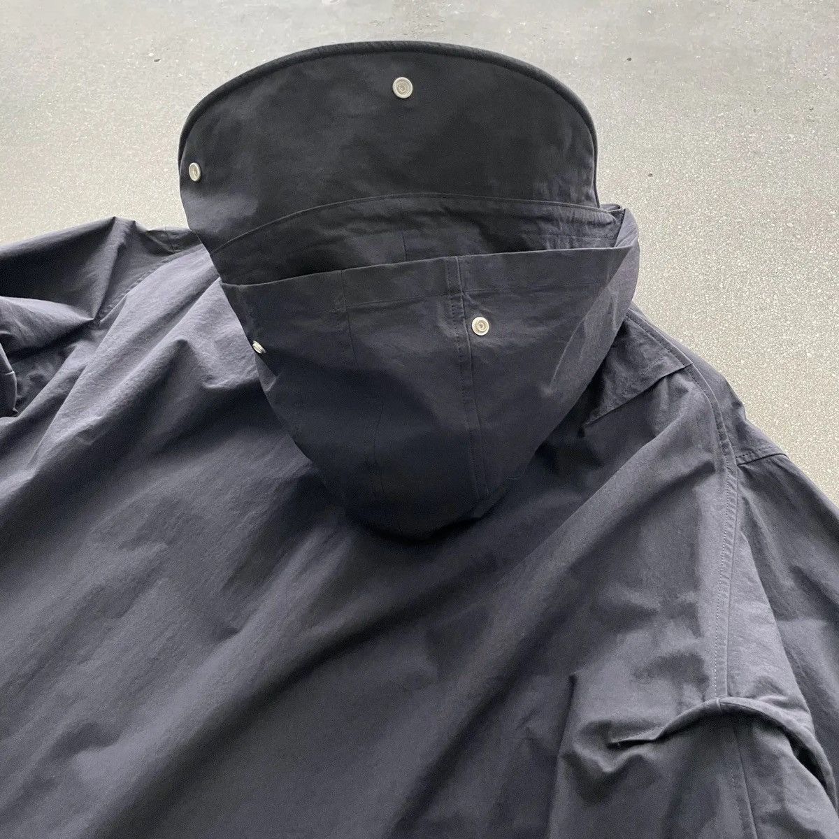 Jil Sander JIL SANDER SALINA DOUBLE-HOODED COTTON-TWILL Size US L / EU 52-54 / 3 - 9 Thumbnail