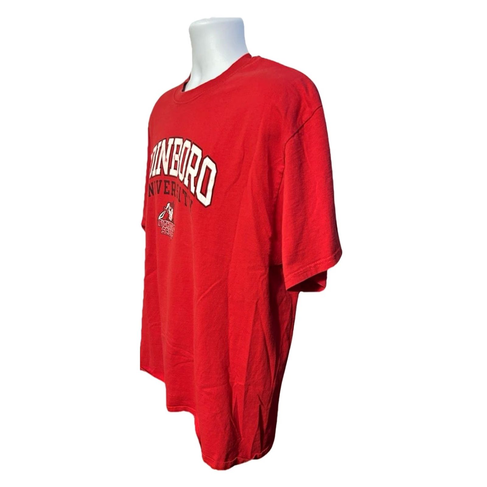 Russell Athletic Y2K Edinboro University Fighting Scots Russell Shirt Men XL Red Short Sleeve Size US XL / EU 56 / 4 - 3 Thumbnail