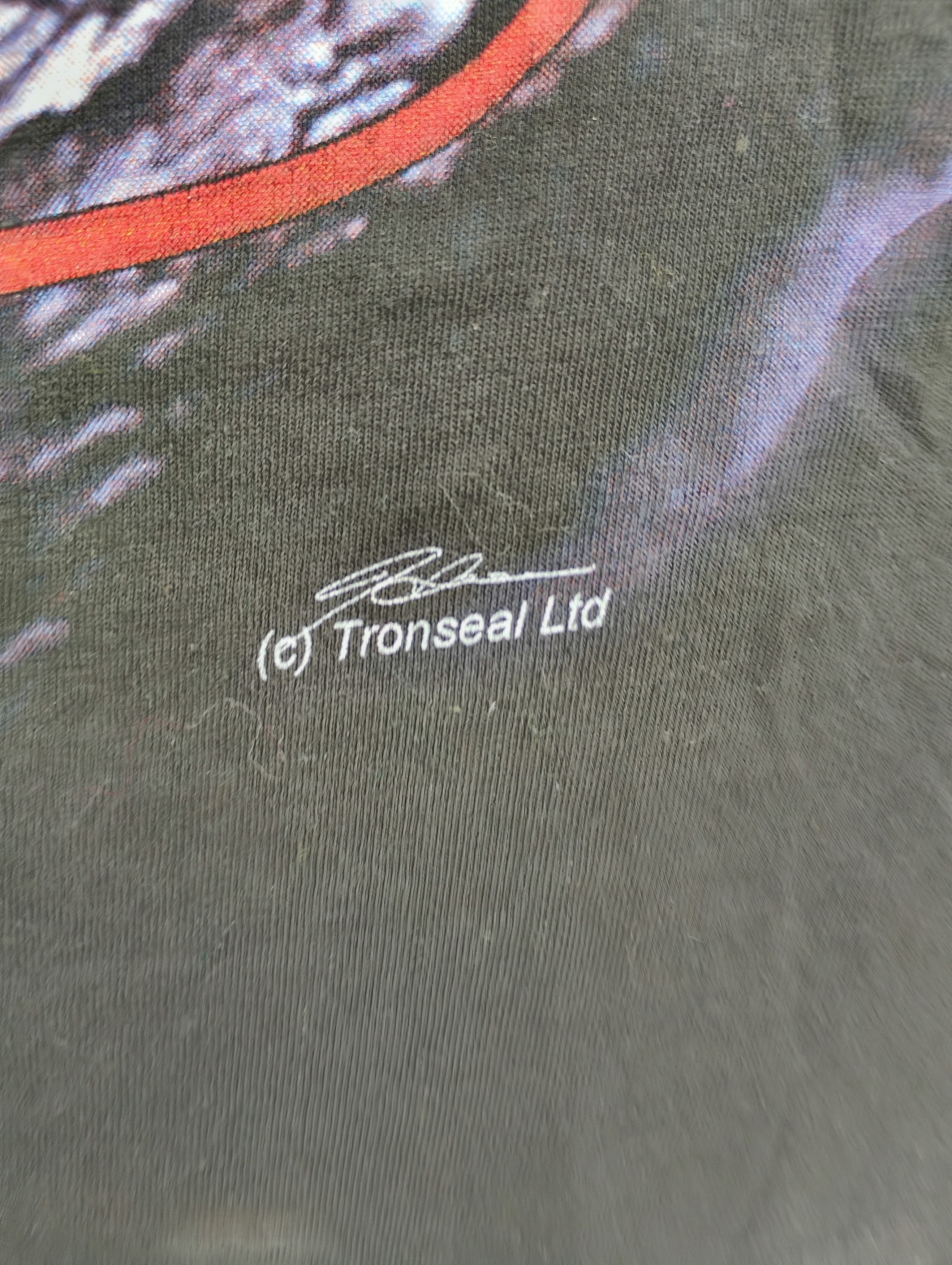 Vintage Vintage 1990s Dark Fantasy Graphic Tronseal Ltd t-shirt M Size US M / EU 48-50 / 2 - 6 Thumbnail