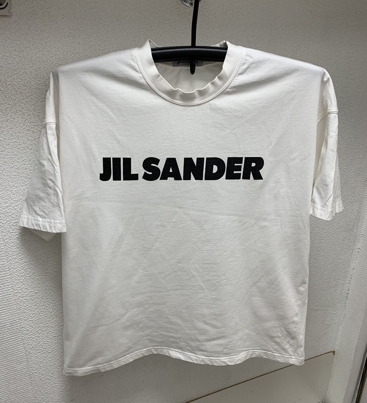 Japanese Brand × Jil Sander Jil Sander big logo white t-shirt L-Xl oversize t-shirt japa Size US L / EU 52-54 / 3 - 1 Thumbnail