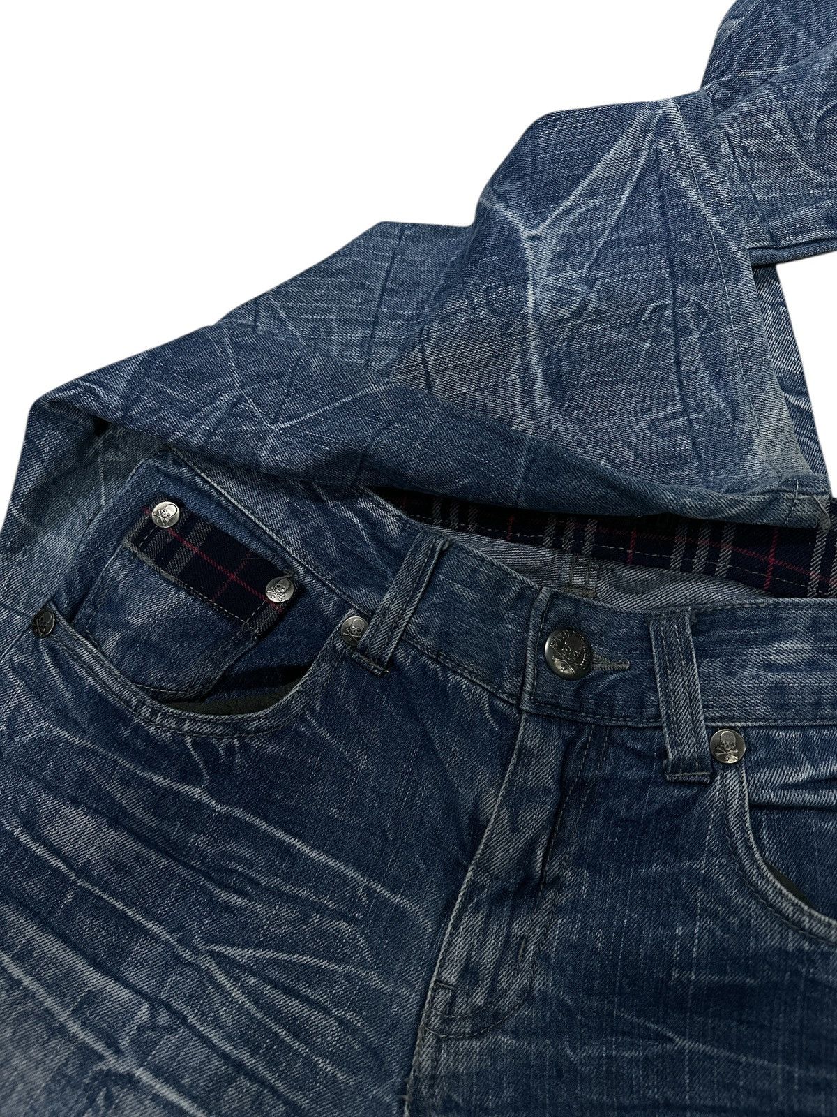 Kapital Wild Life BlueWashed Honeycomb . Size US 32 / EU 48 - 12 Thumbnail