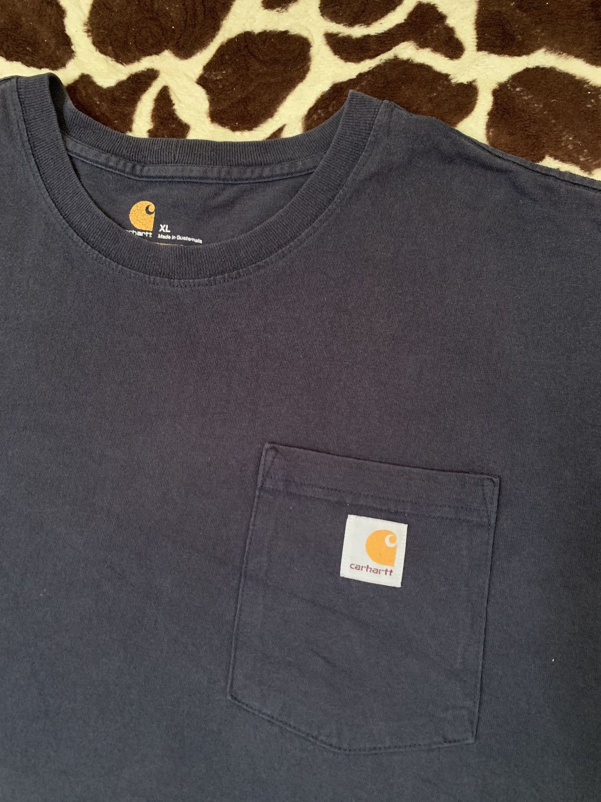 Carhartt LAST DROP#Carhartt Plain Single Pocket Original Fit Size US XXL / EU 58 / 5 - 6 Thumbnail