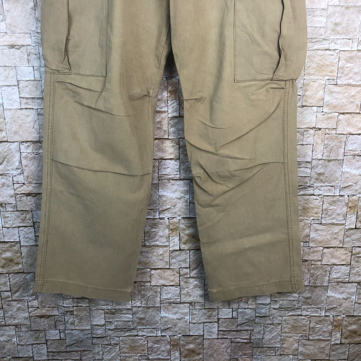 Japanese Brand CnCv Brown Cargo utility tactical Multipocket Pants #A747 Size US 31 - 7 Thumbnail