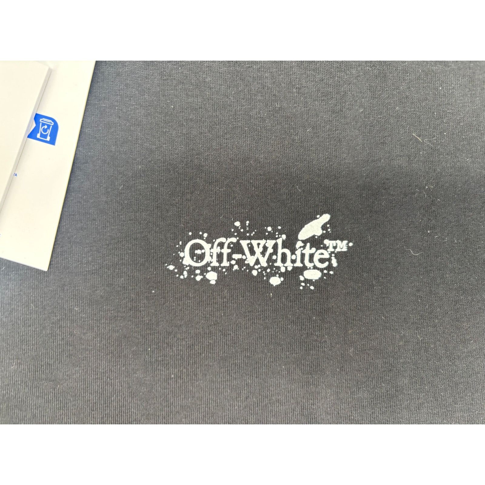 Off-White OFF-WHITE "Paint Splatter Arrows" Black Skate T-Shirt XL Size US XL / EU 56 / 4 - 6 Thumbnail