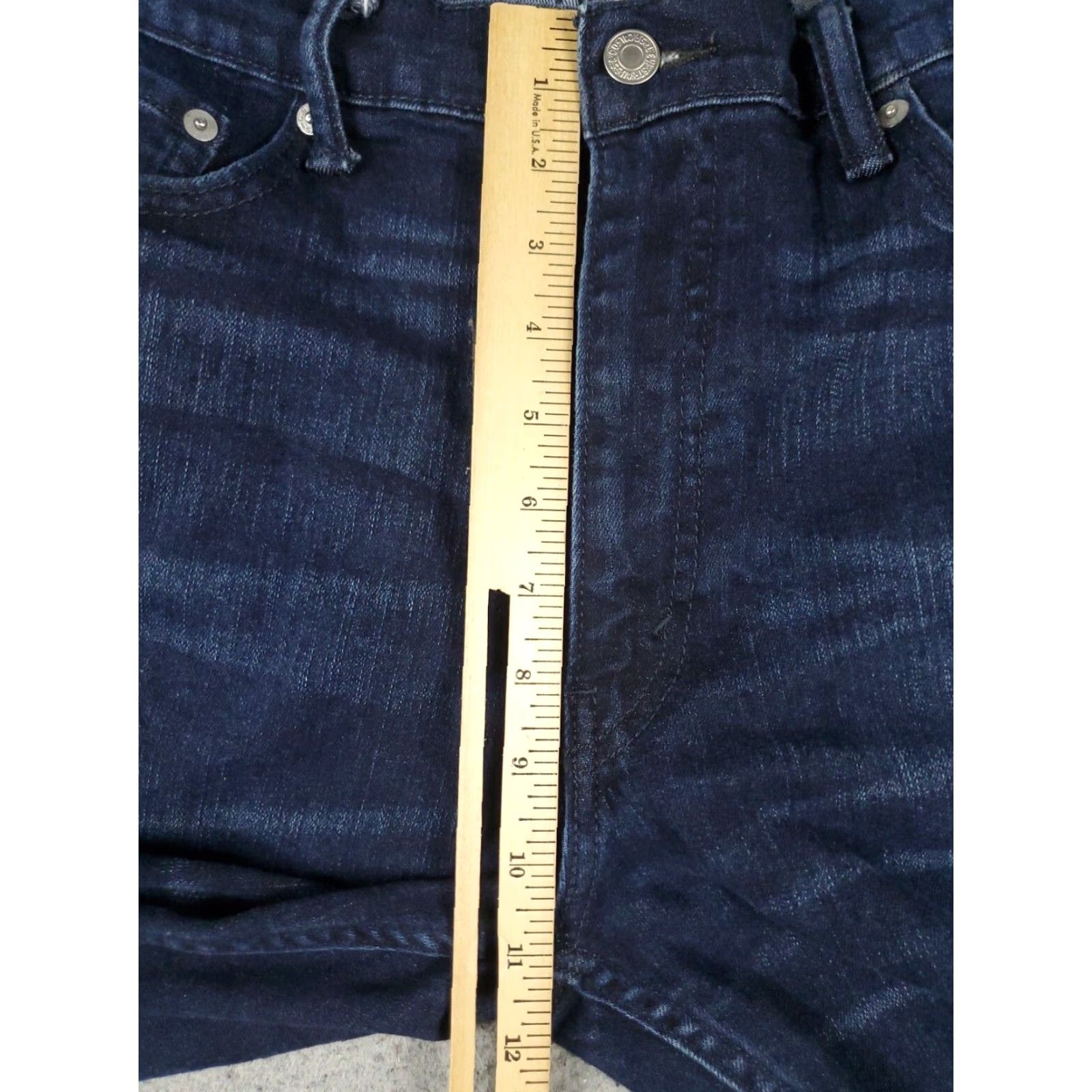 Levi's Levis 514 Jeans Mens Straight Leg Blue 38x30 Regular Fit Cotton Size US 38 / EU 54 - 3 Thumbnail