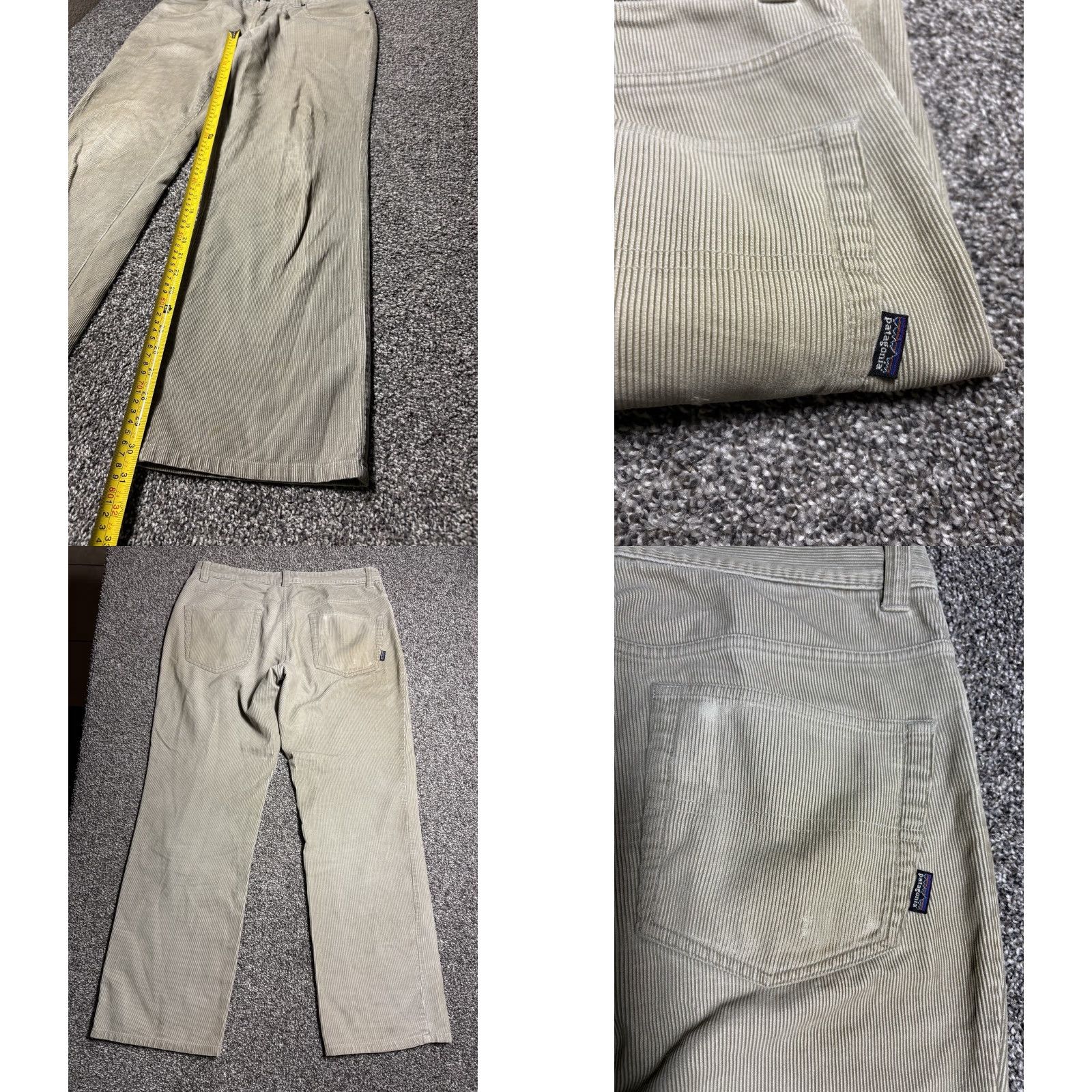 Patagonia Patagonia Pants Mens 33x30 Corduroy Beige Regular Workwear Size US 33 - 8 Thumbnail