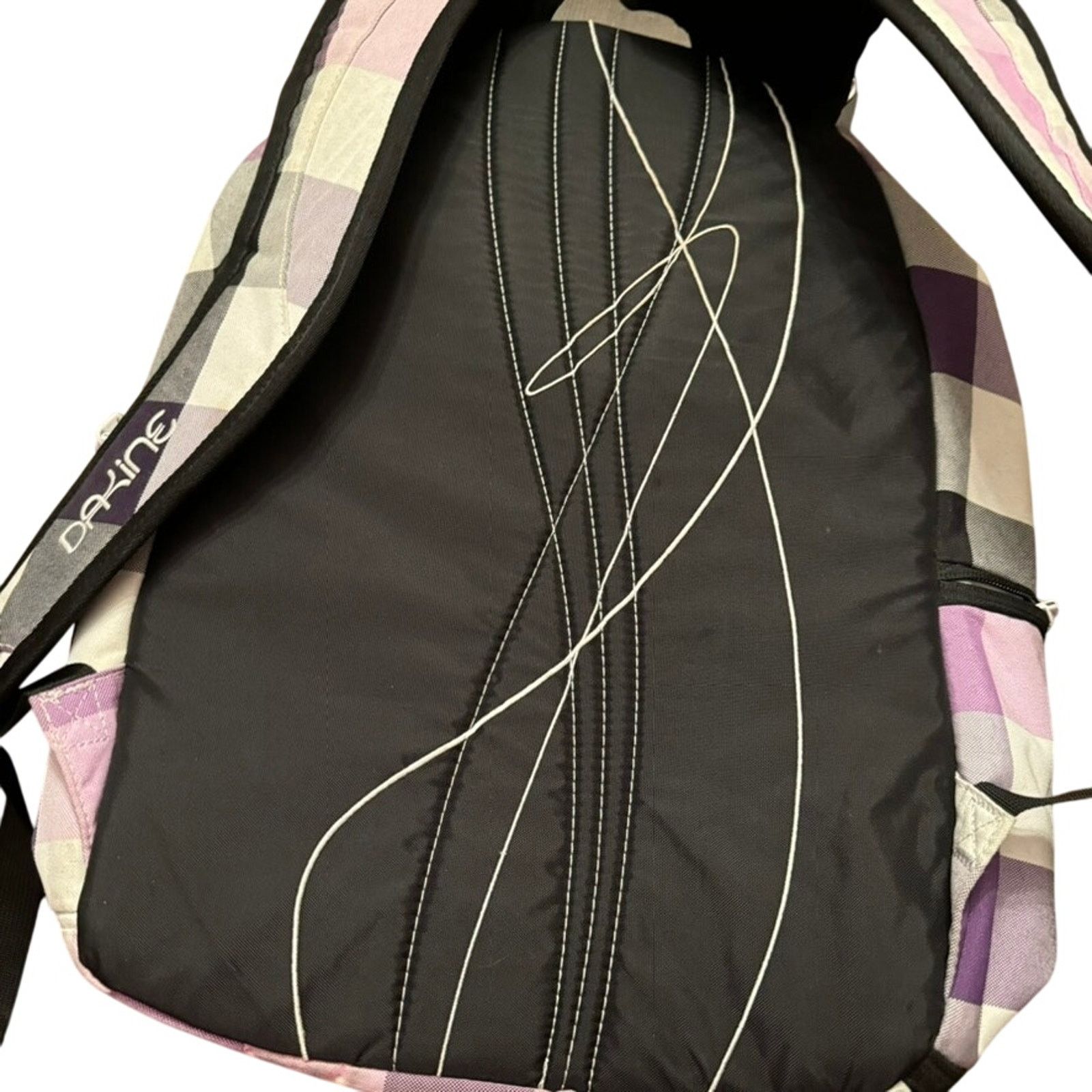 Dakine Dakine Purple Plaid Backpack Floral Lining Laptop Sleeve Size ONE SIZE - 13 Thumbnail