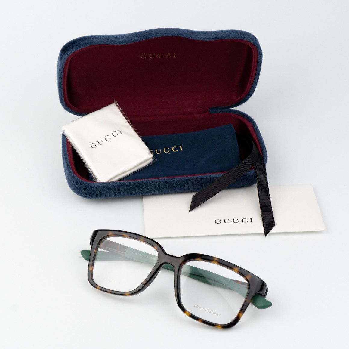 Gucci NEW Gucci GG1738O 003 Unisex Square Eyeglasses GG 1738O Size ONE SIZE - 10 Thumbnail