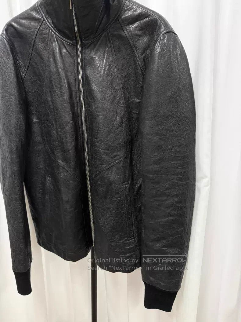 Rick Owens Rick Owens 09 AW Lambskin Standing Collar Jacket Size US XL / EU 56 / 4 - 6 Thumbnail