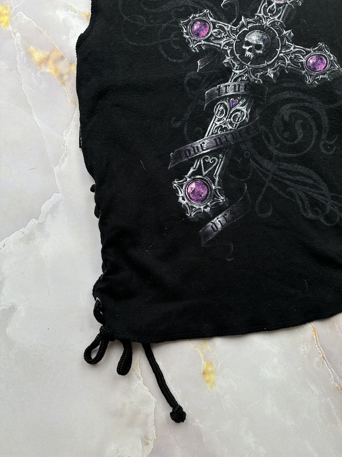 Japanese Brand Vintage Printed Tank Top Size S / US 4 / IT 40 - 4 Thumbnail
