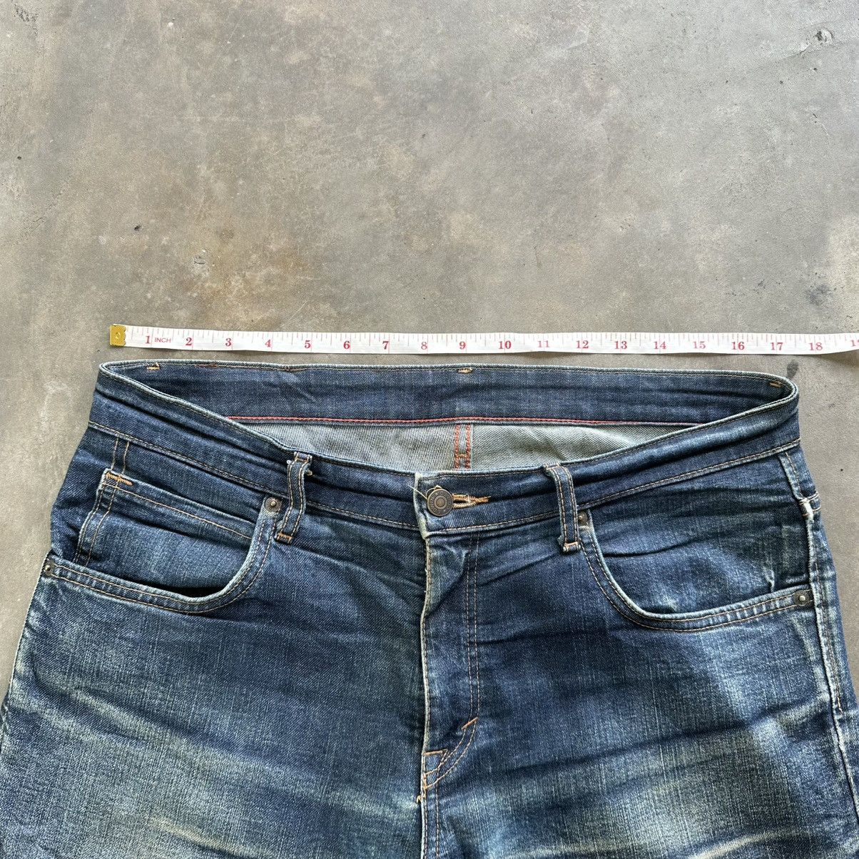 Japanese Brand Vintage Edwin Faded Denim Jean Pant W33 Size US 33 - 8 Thumbnail