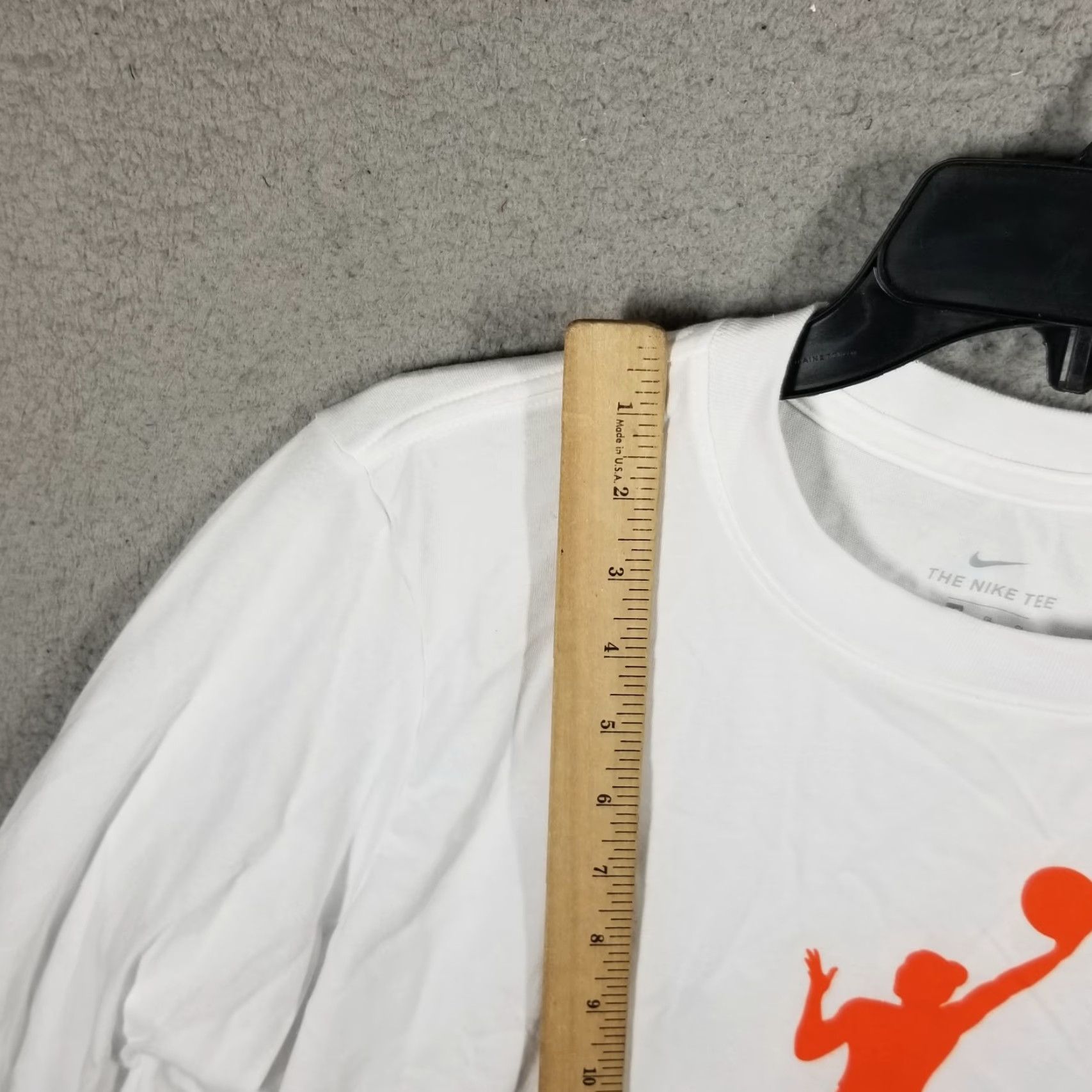 Nike Nike Women’s WNBA Logo T-Shirt Long Sleeve Tall Large White Sports Shirt Size L / US 10 / IT 46 - 4 Thumbnail