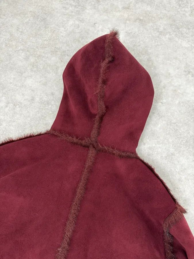 Balmain 2000s Balmain Red Reversible Faux Fur Coat Size US M / EU 48-50 / 2 - 9 Thumbnail