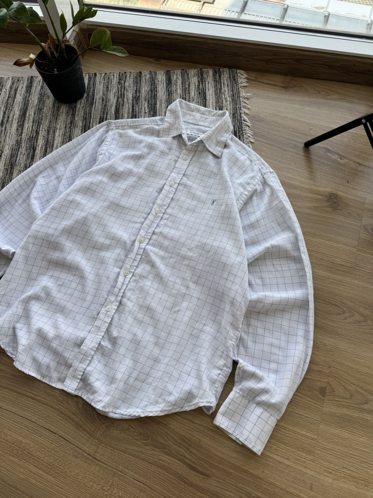 Other Vintage Yves Saint Laurent YSL button up shirt Size US L / EU 52-54 / 3 - 2 Thumbnail
