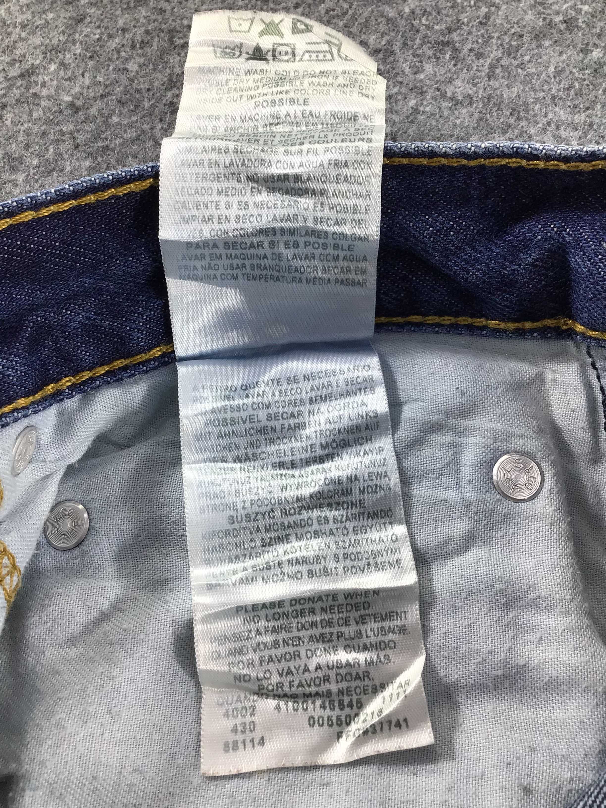 Levi's Vintage Levis 550 Jeans-J457 Size US 36 / EU 52 - 11 Thumbnail