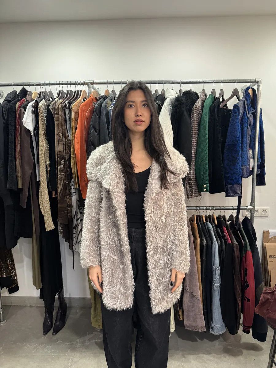 Prada AW2011 Prada Snow Mohair Fur Jacket Size S / US 4 / IT 40 - 2 Thumbnail