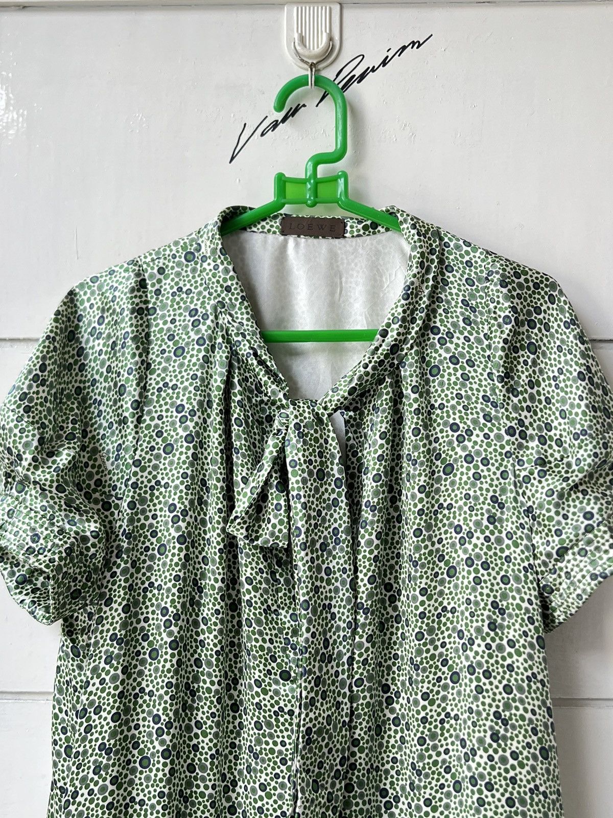Loewe LOEWE Green Motive Dress Size S / US 4 / IT 40 - 16 Thumbnail
