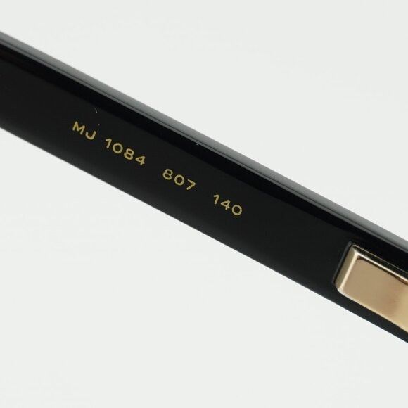 Marc Jacobs Marc Jacobs MJ 1084 0807 00 Eyeglasses Black 52mm Square Size ONE SIZE - 6 Thumbnail