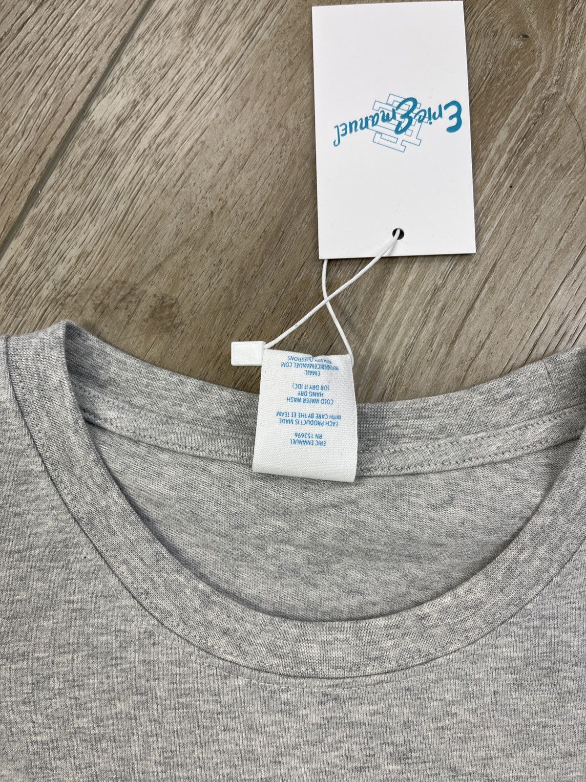 Eric Emanuel Eric Emanuel Grey long sleeve tee Size US S / EU 44-46 / 1 - 3 Thumbnail