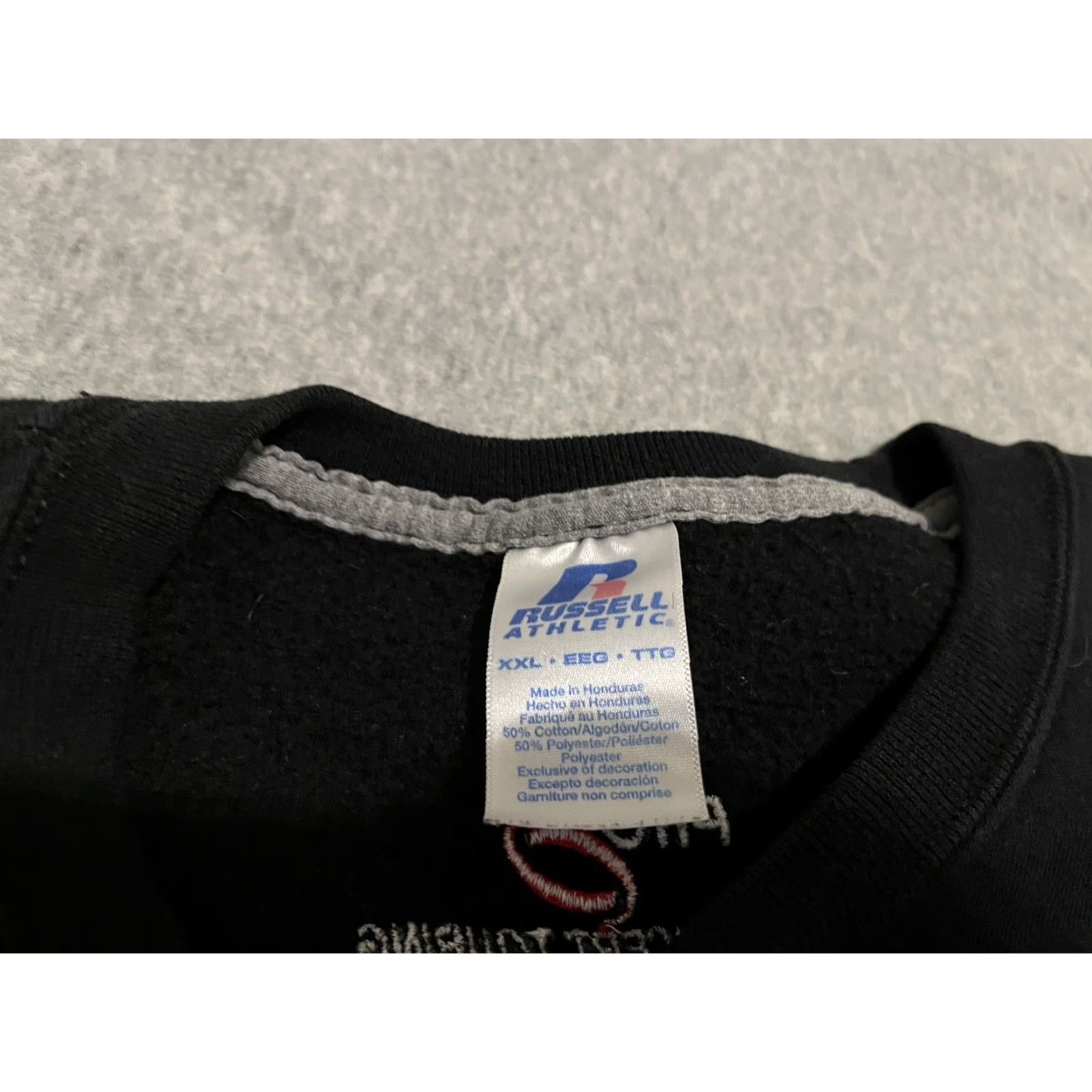 Russell Athletic VINTAGE? Swedish House Mafia Tour Issue Black Pullover Sweatshirt 2XL Mens Sweatshirt Size US XXL / EU 58 / 5 - 2 Thumbnail