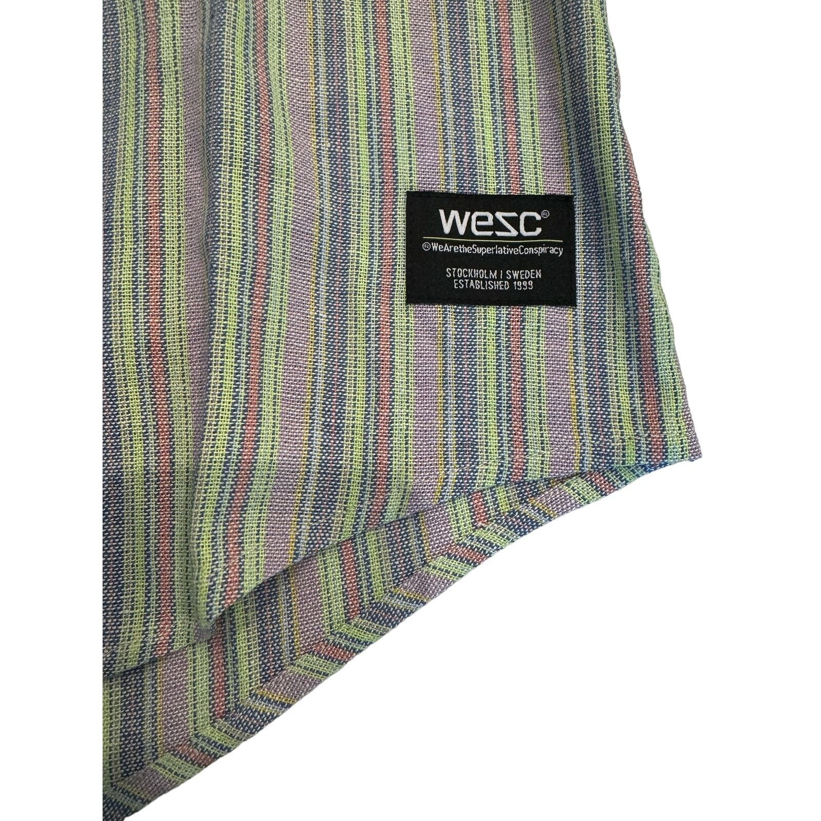 WeSC Wesc short sleeve button up Size US M / EU 48-50 / 2 - 3 Thumbnail