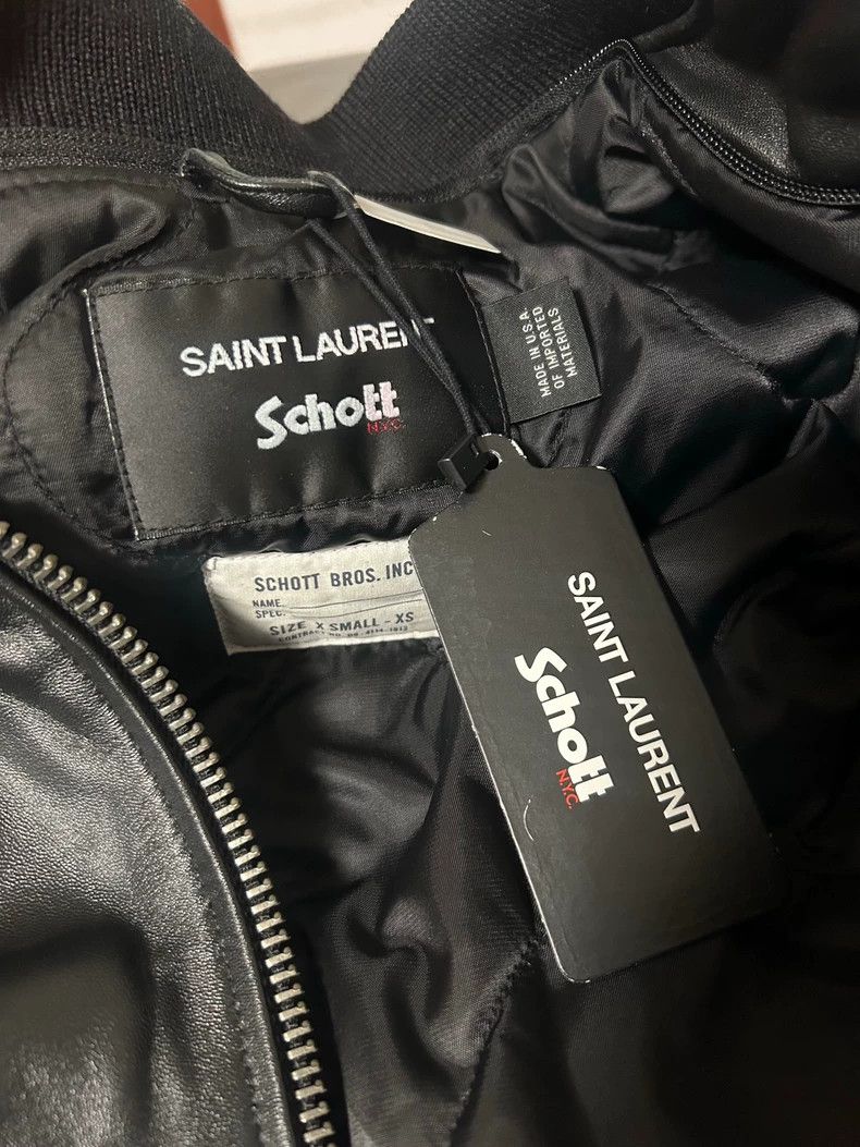 Saint Laurent Paris Saint laurent paris 2022FW Zip Hooded Bomber jacket 2506-Ne Size US XS / EU 42 / 0 - 5 Thumbnail