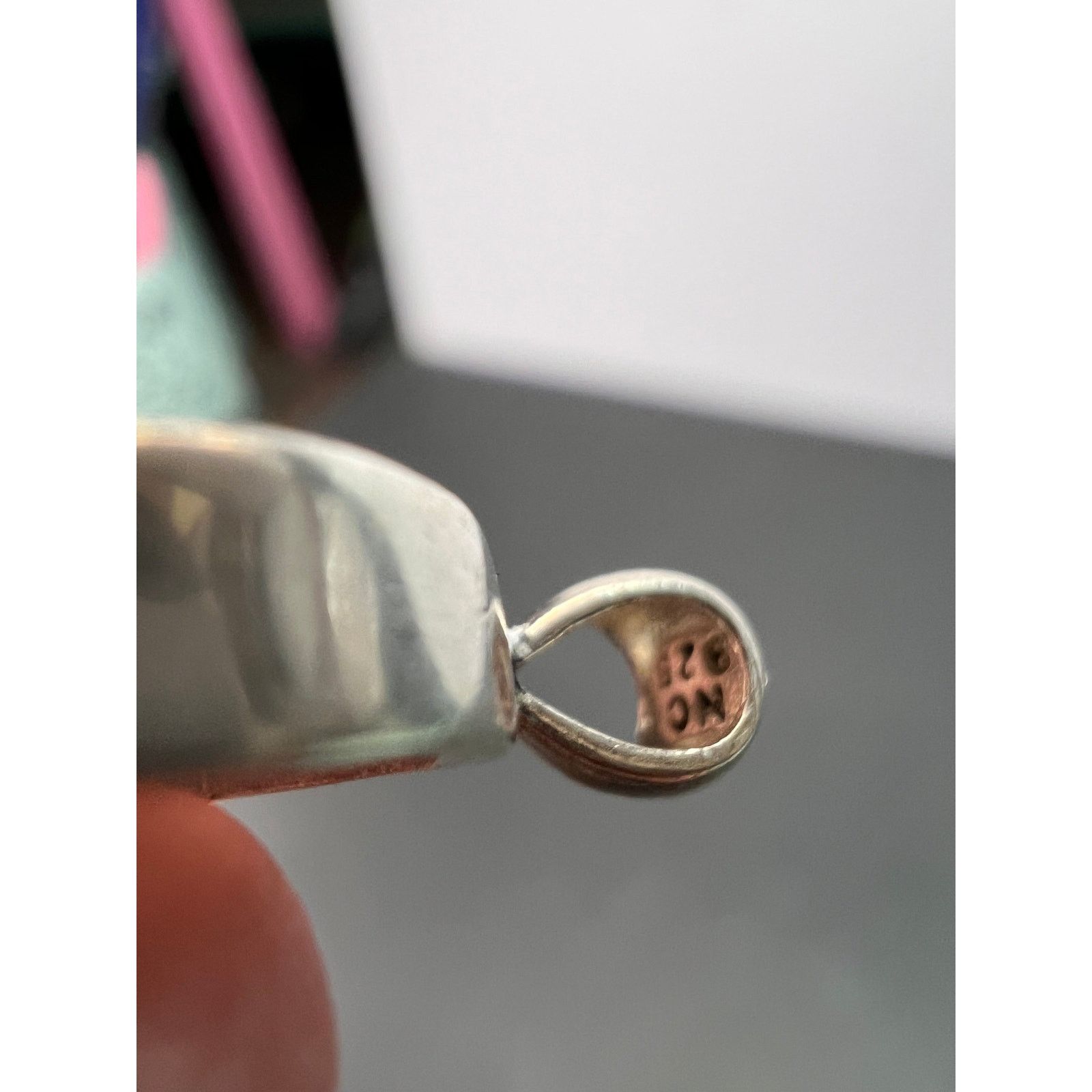Other NEW Pink tri color tourmaline 925 pendant 1.34 grams Size ONE SIZE - 5 Thumbnail