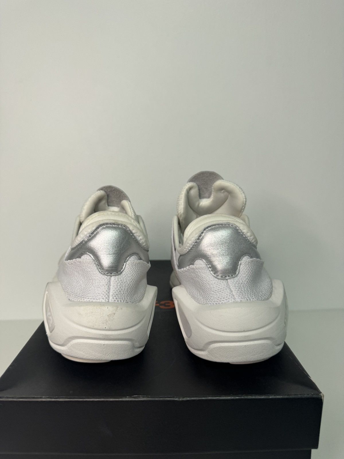 Adidas Y-3 Kaiwa Triple White SZ 8 Gently Worn 1x w/ Box Size US 8 / EU 41 - 4 Thumbnail