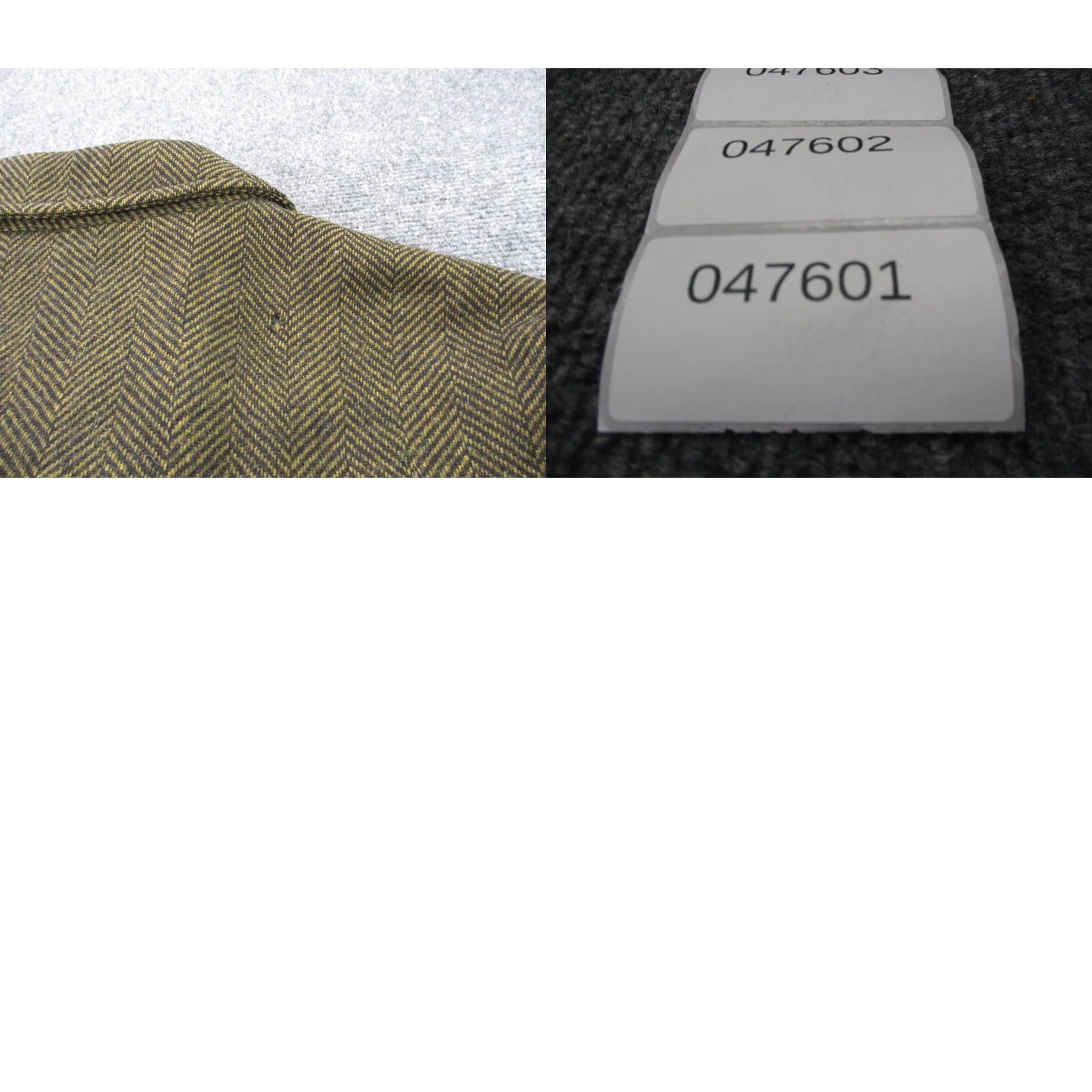 Vintage VINTAGE Field & Stream Jacket Mens 42 Wool Herringbone Overcoat Brown 40s 50s Sports Pockets Size US XS / EU 42 / 0 - 8 Thumbnail